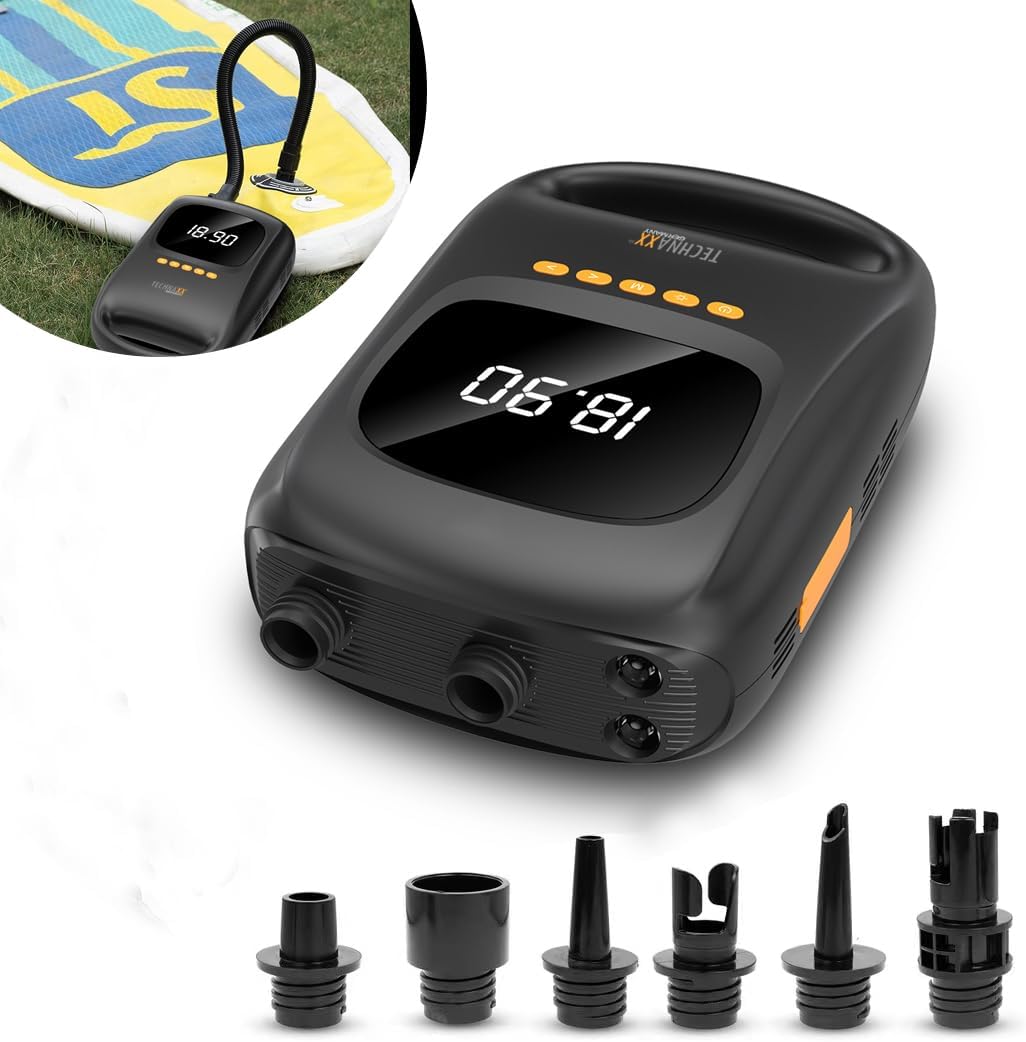 Technaxx TX-266 - Pompa Aria SUP a Batteria - immagine 2