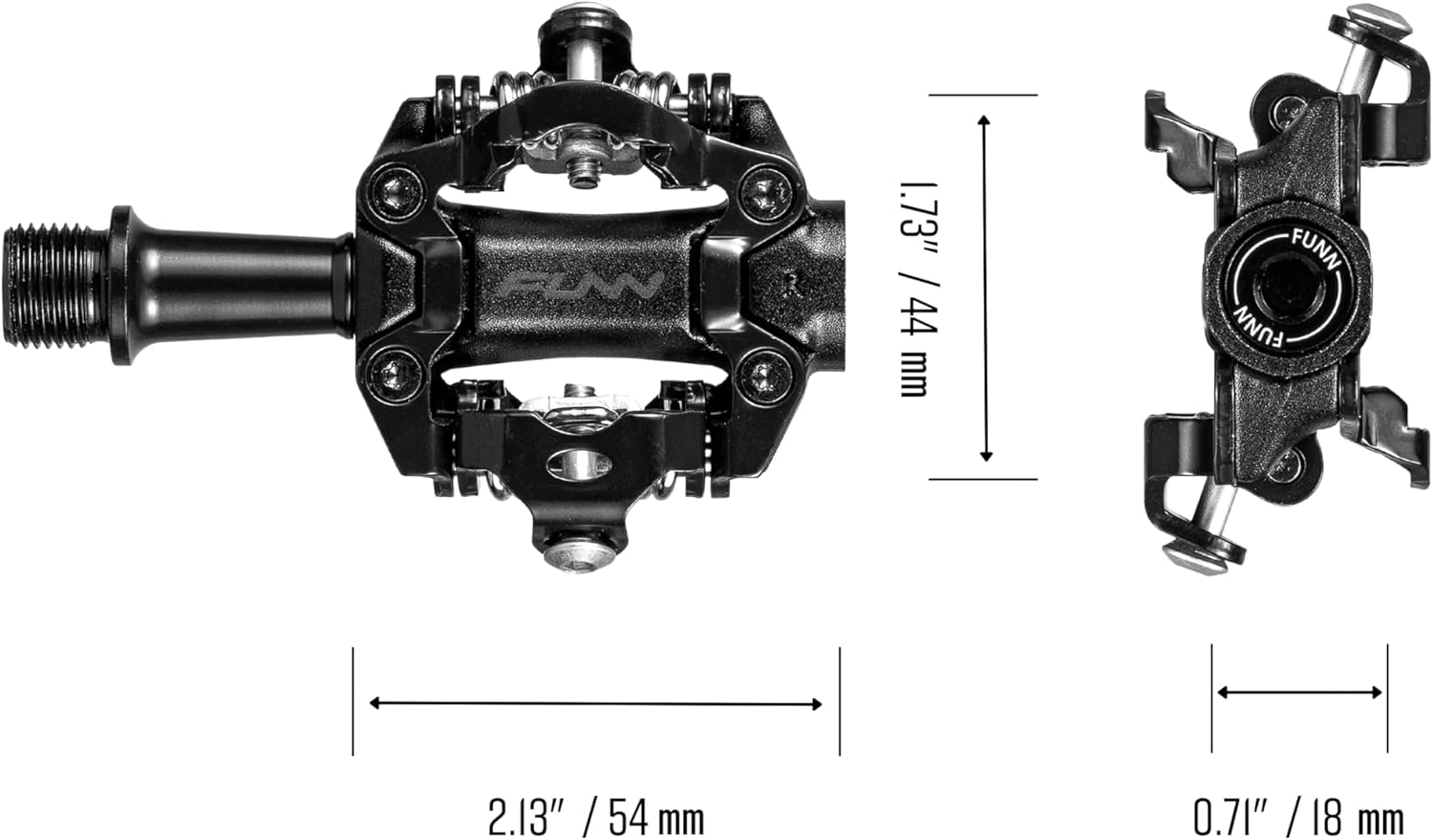 Funn Tactic Pedali Clipless per MTB - immagine 6