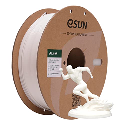 Esun Filamento PLA Alta Velocità 1.75mm, 1kg (A-Bianco)