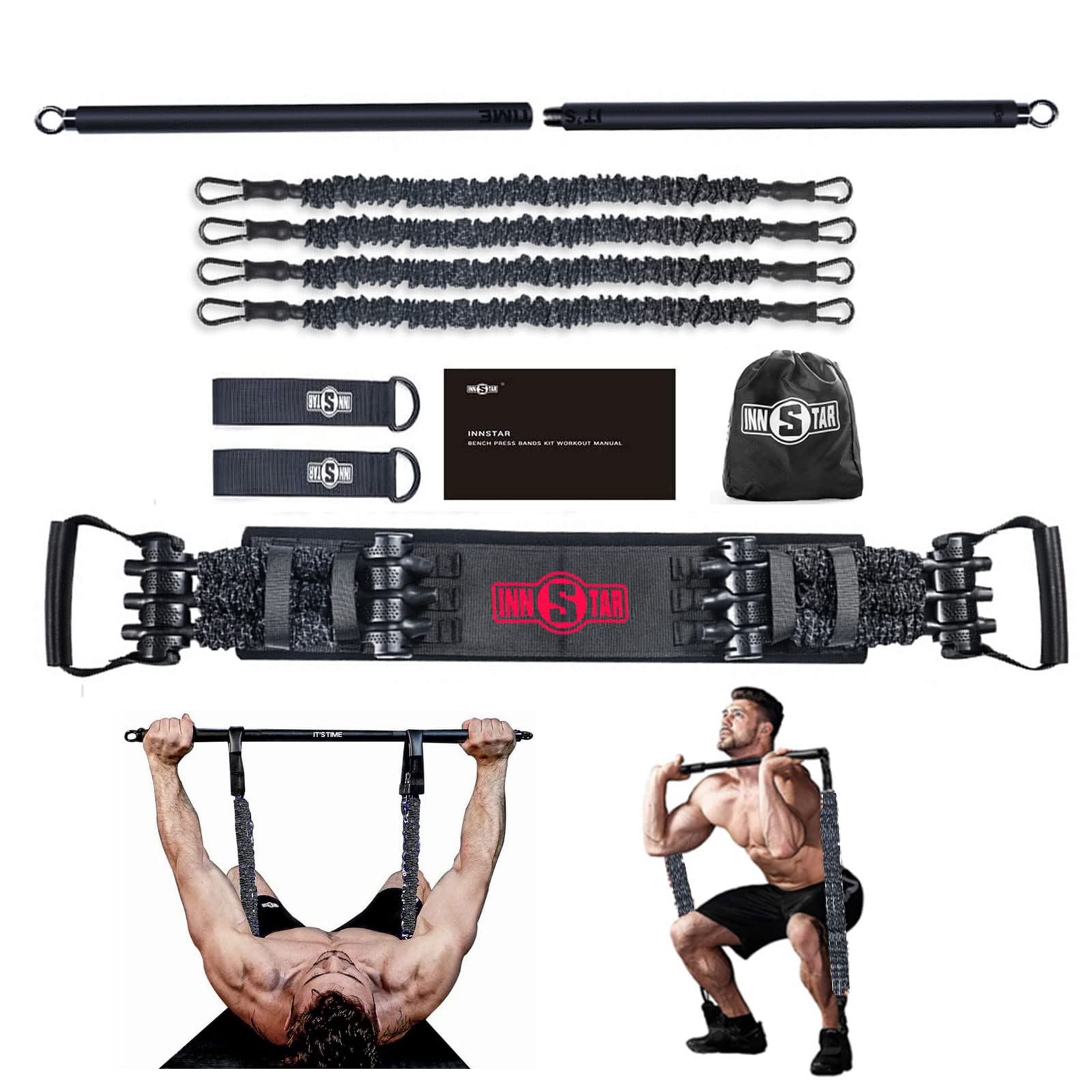 Innstar Home Gym 3.0 Set Elastici Pilates