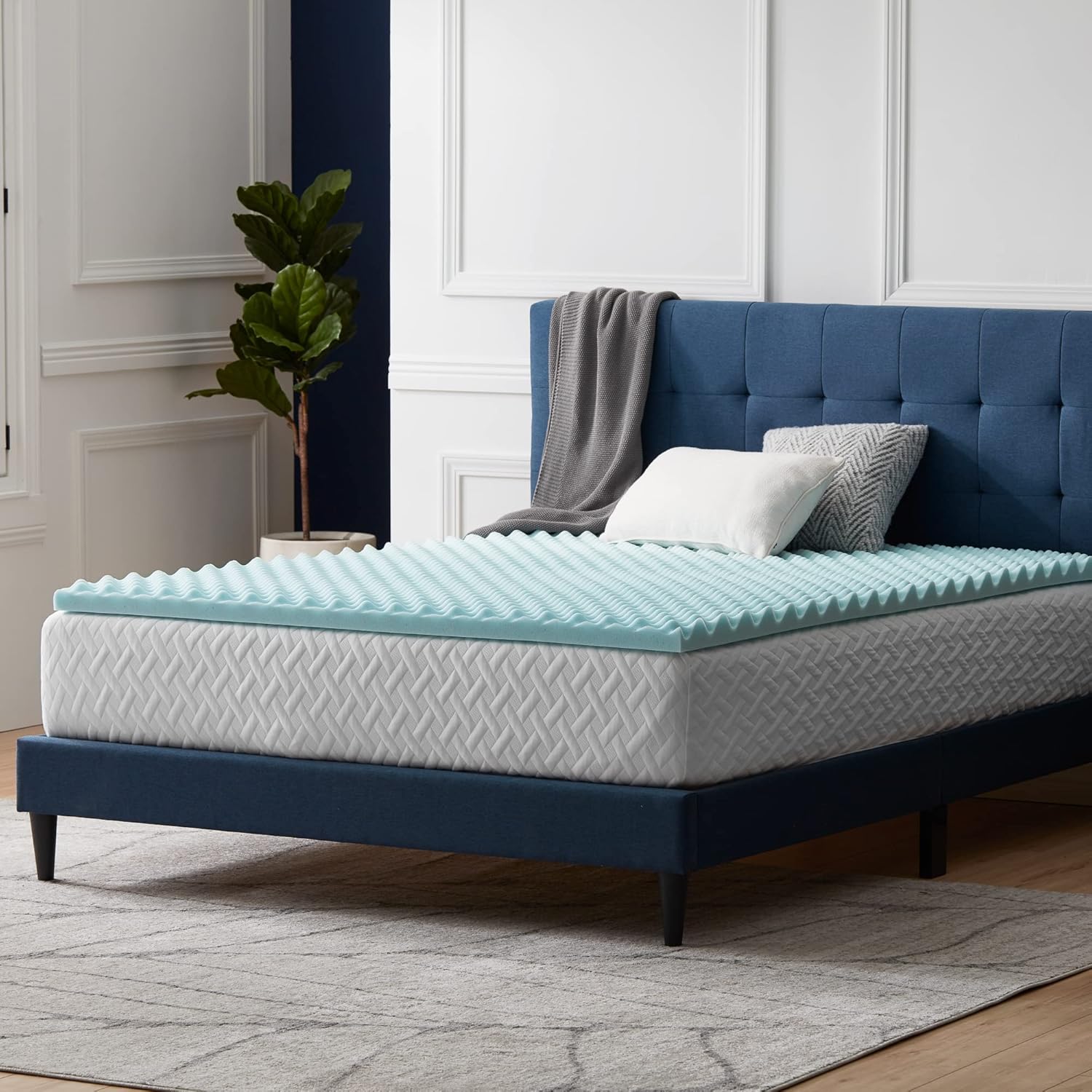 Lucid Topper Matrimoniale Memory Foam 5cm - immagine 5