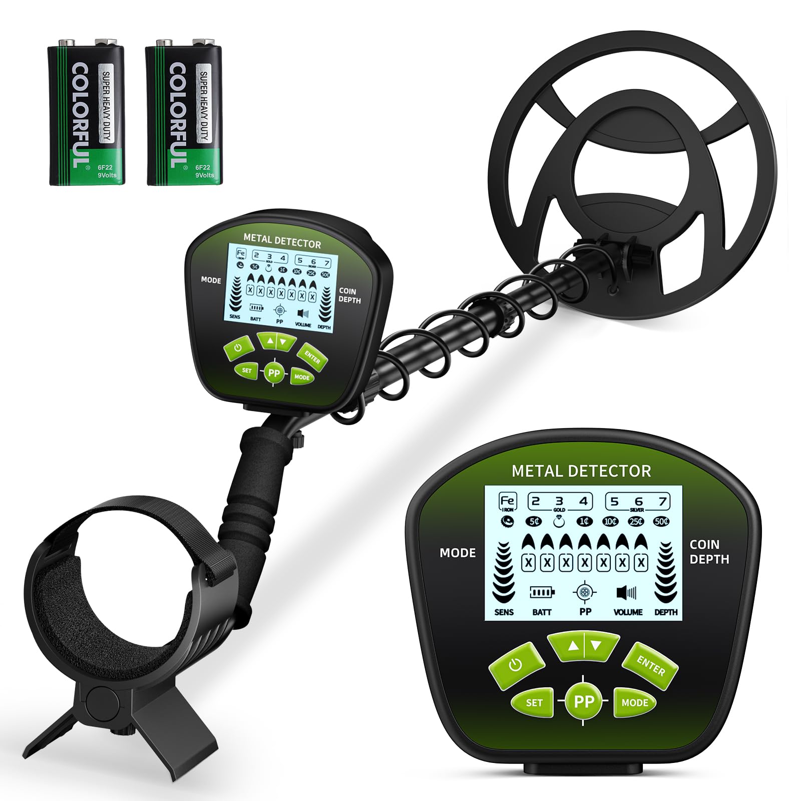 Hiuyrfs Metal Detector Professionale IP68