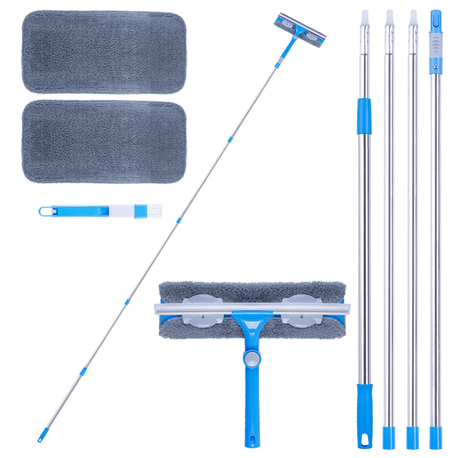Mitclear Kit Lavavetri Telescopico 3-in-1 370cm