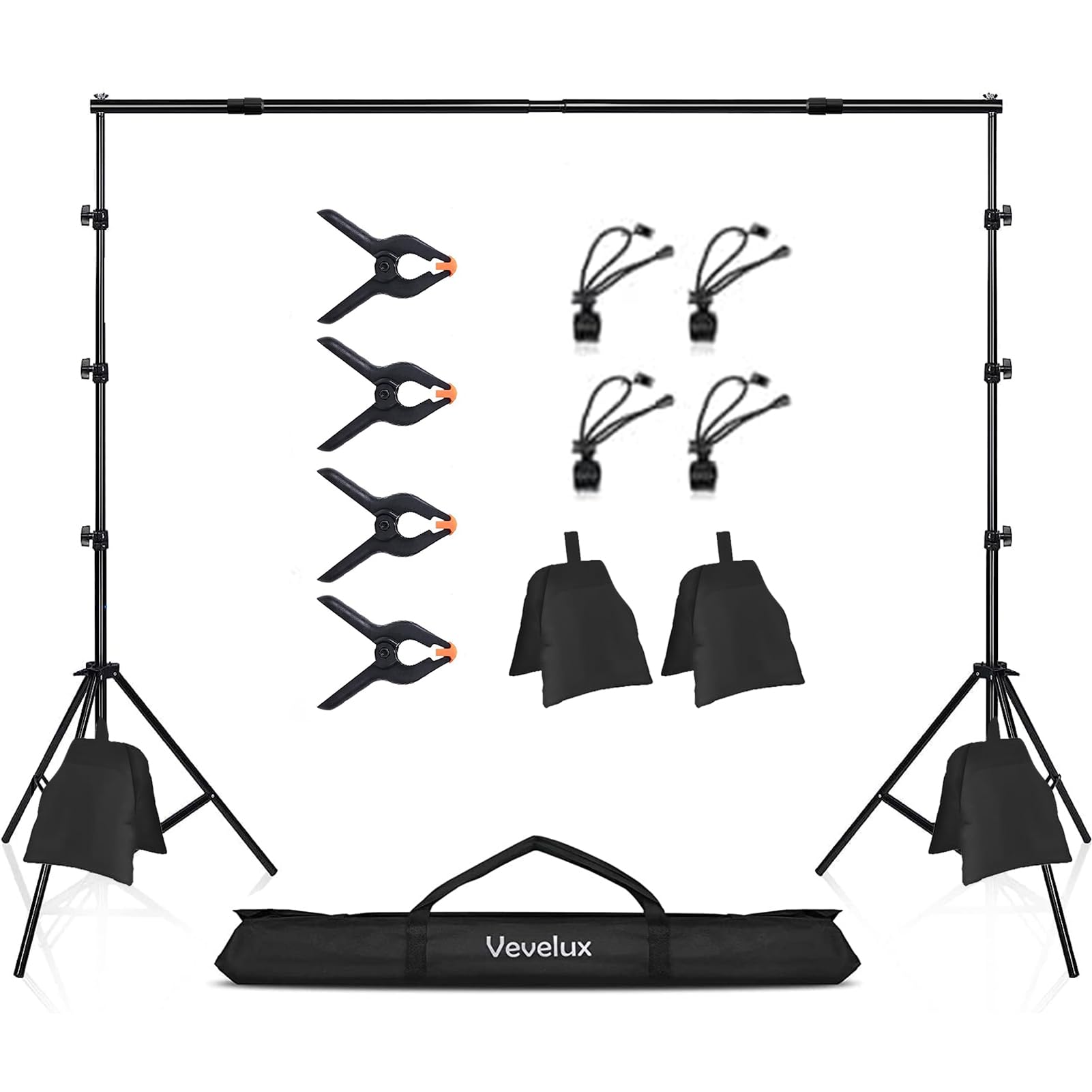 Vevelux Supporto Fondale Fotografico 2,6 x 3 M
