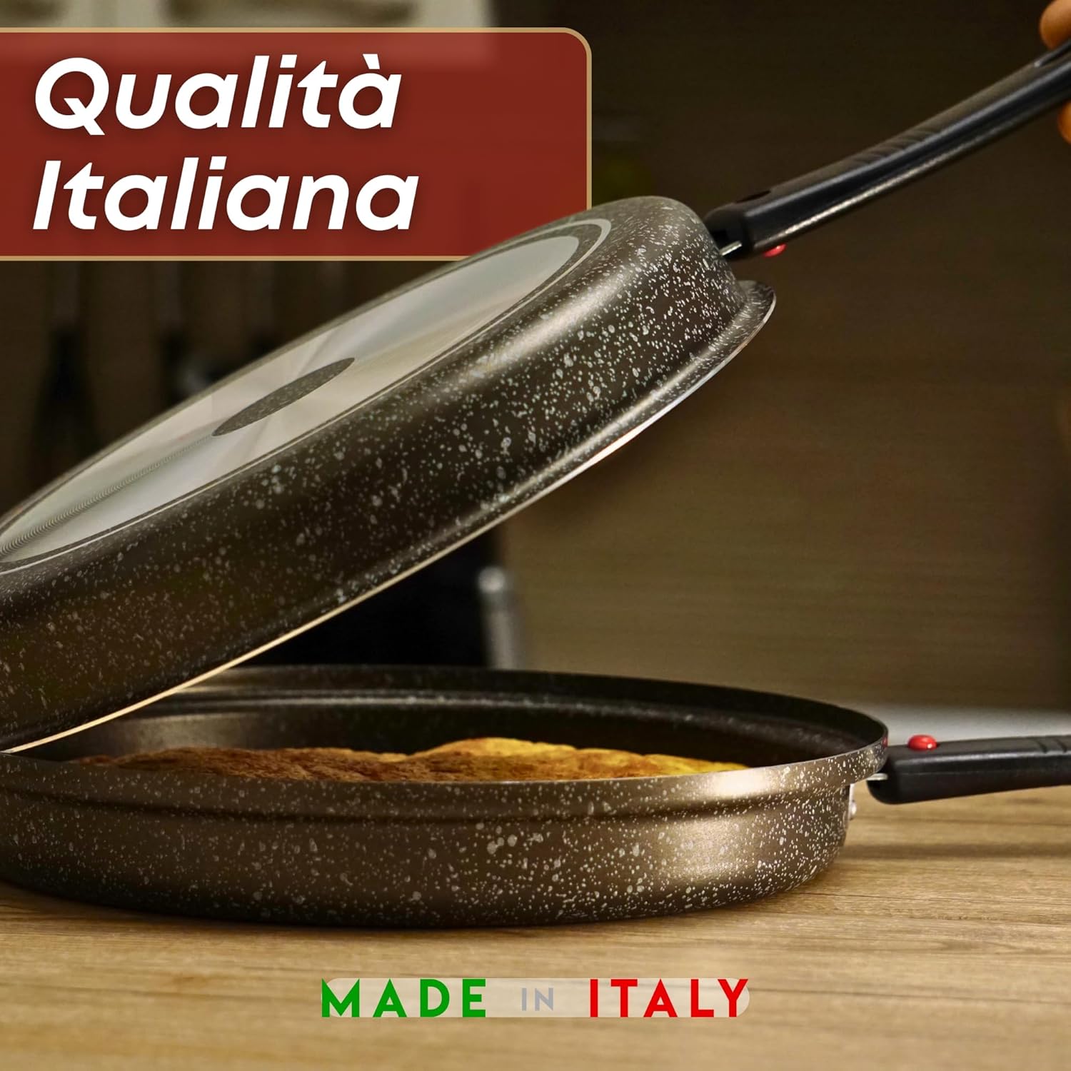 Namai - Padella per Frittata 28 cm Antiaderente - immagine 2