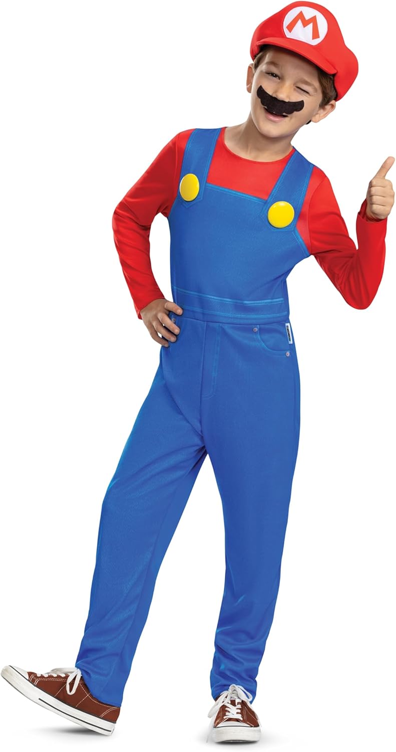 Disguise - Mario Elevated Classic 155449, taglia M (7-8) - immagine 1