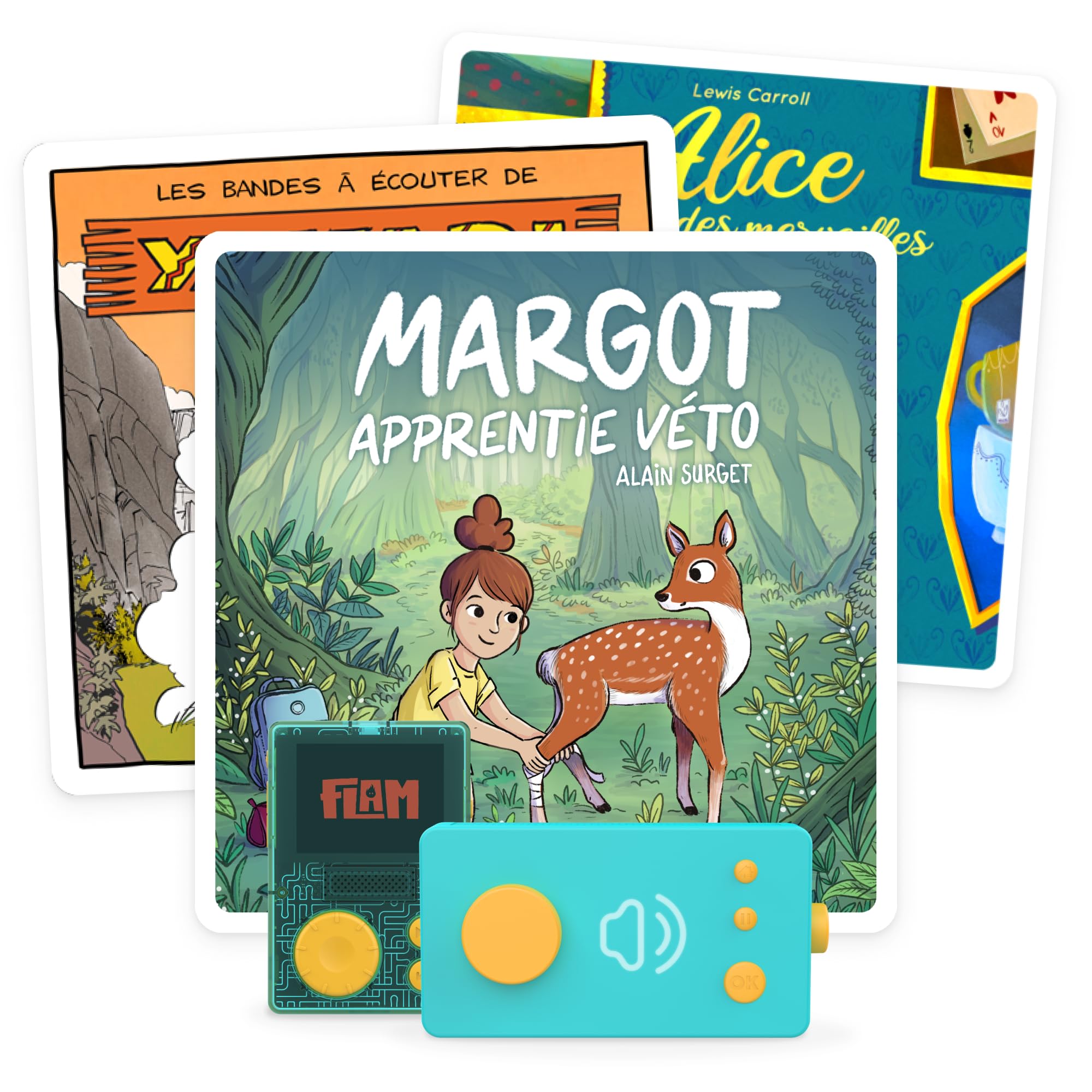 Lunii - Pacchetto Gli Eroi 3 Audiolibri Interattivi