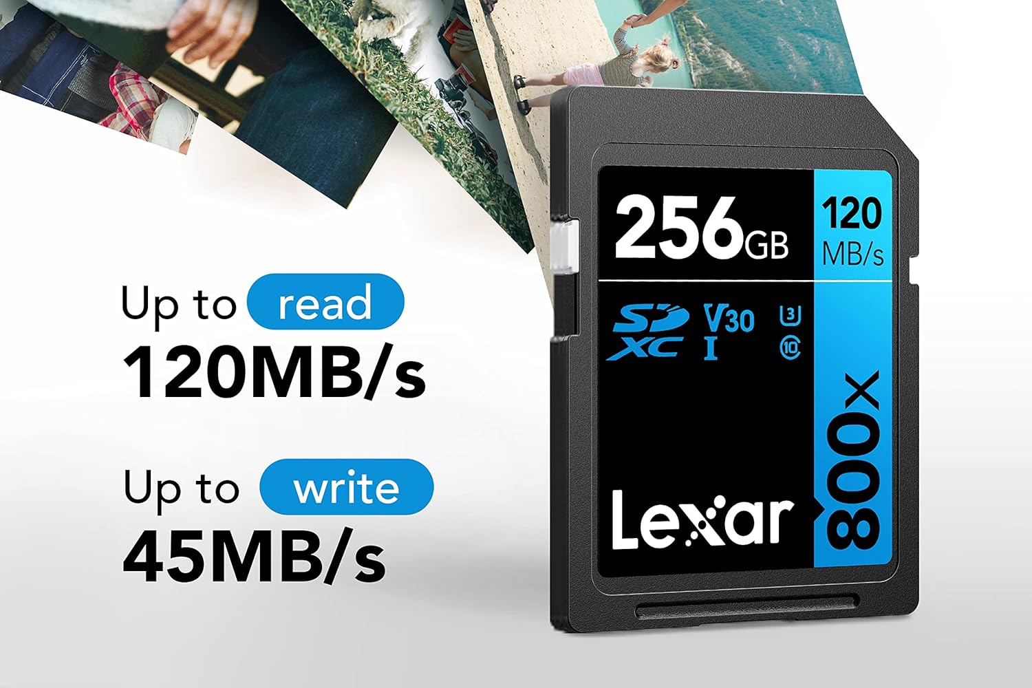 Lexar High-Performance 800x Scheda SD 128 GB - immagine 2