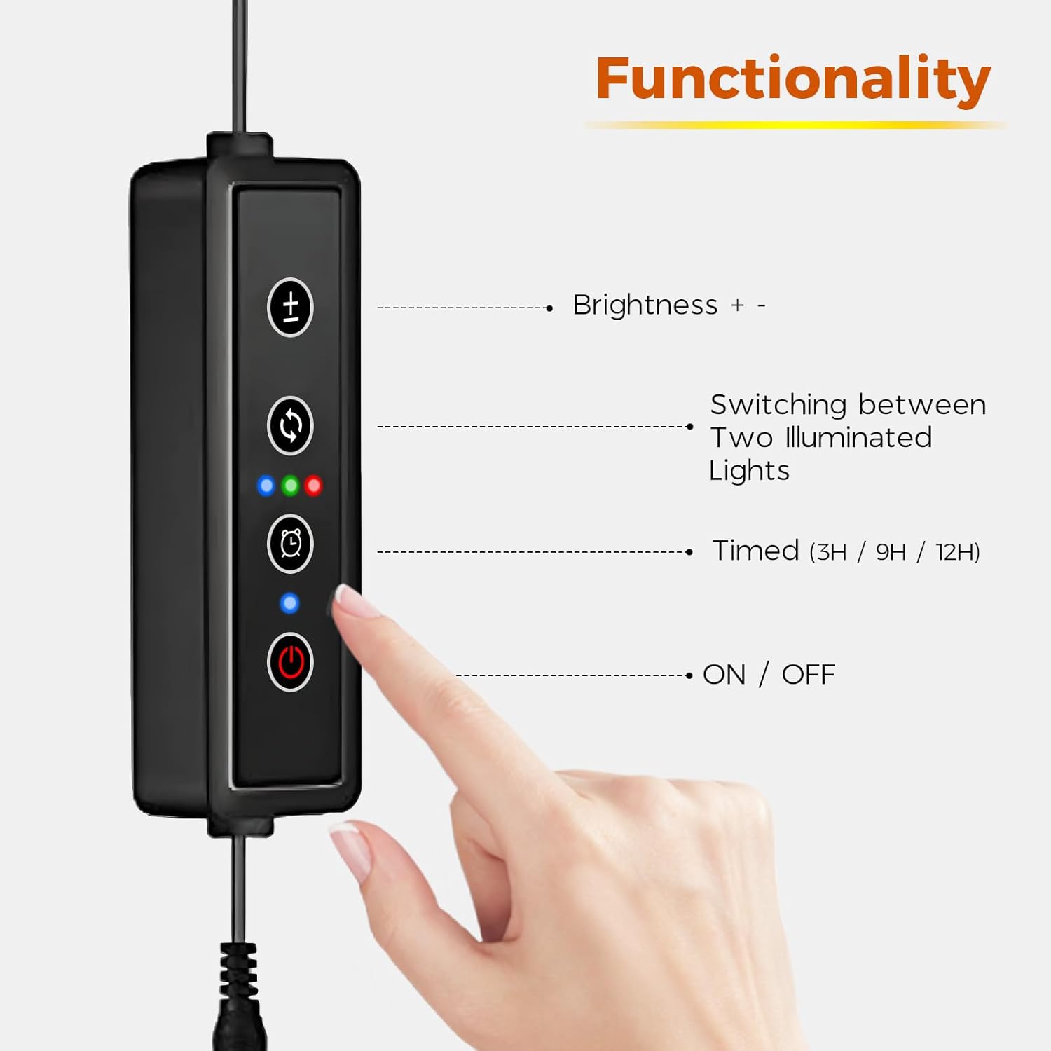 Bamworld Porta Piante con Lampada per la Crescita - immagine 4