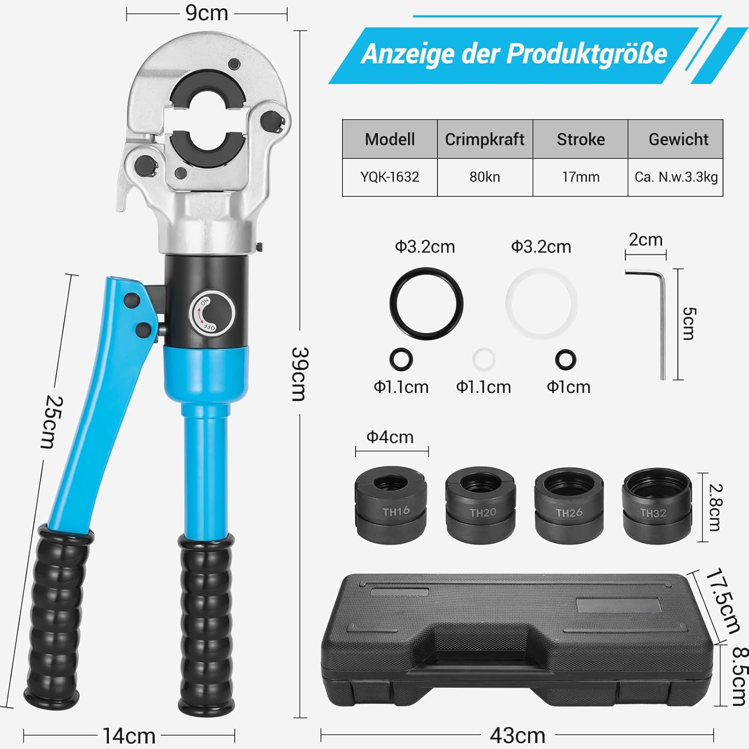 Crimpatrice Multistrato TH16-20-26-32 Idraulica - immagine 2