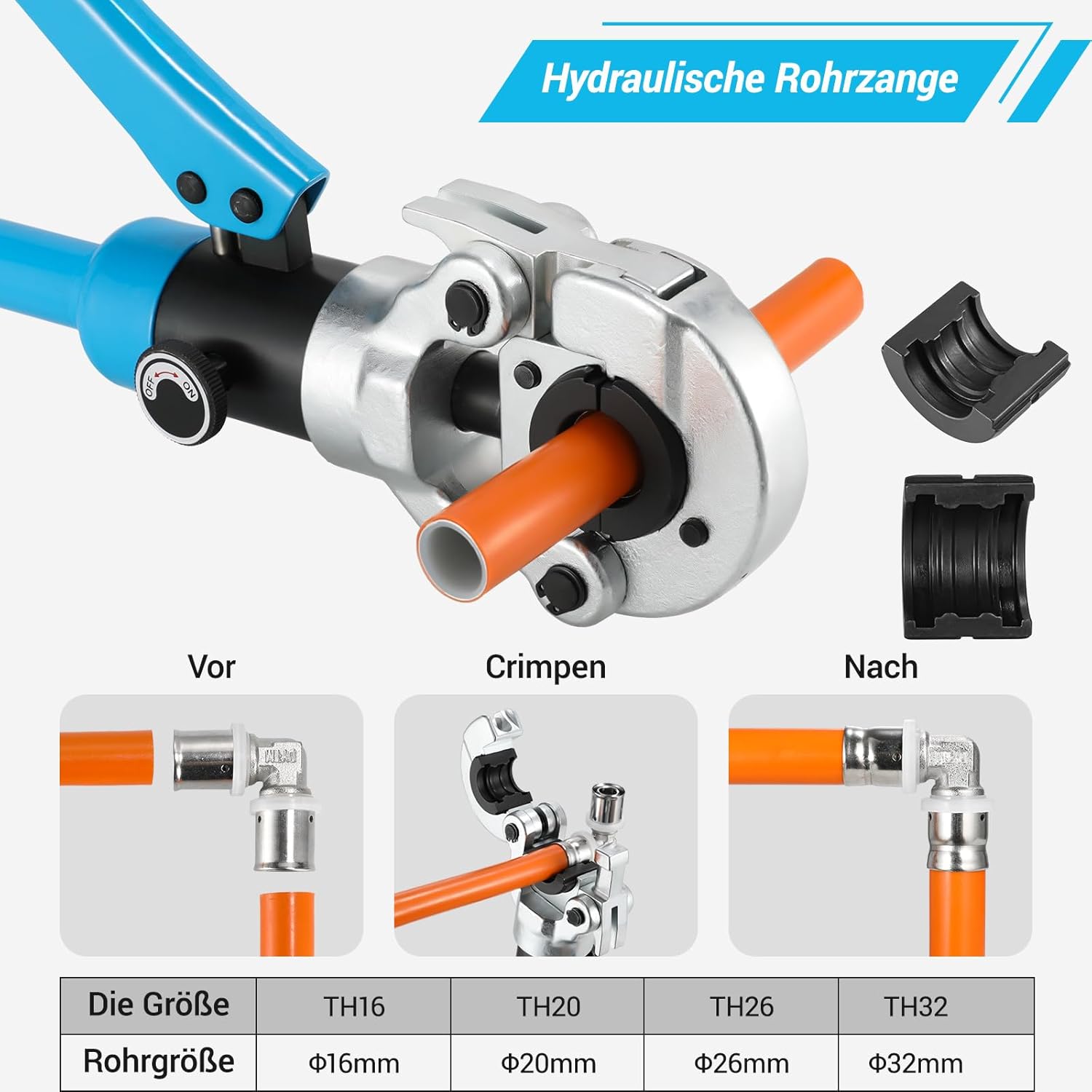 Crimpatrice Multistrato TH16-20-26-32 Idraulica - immagine 5