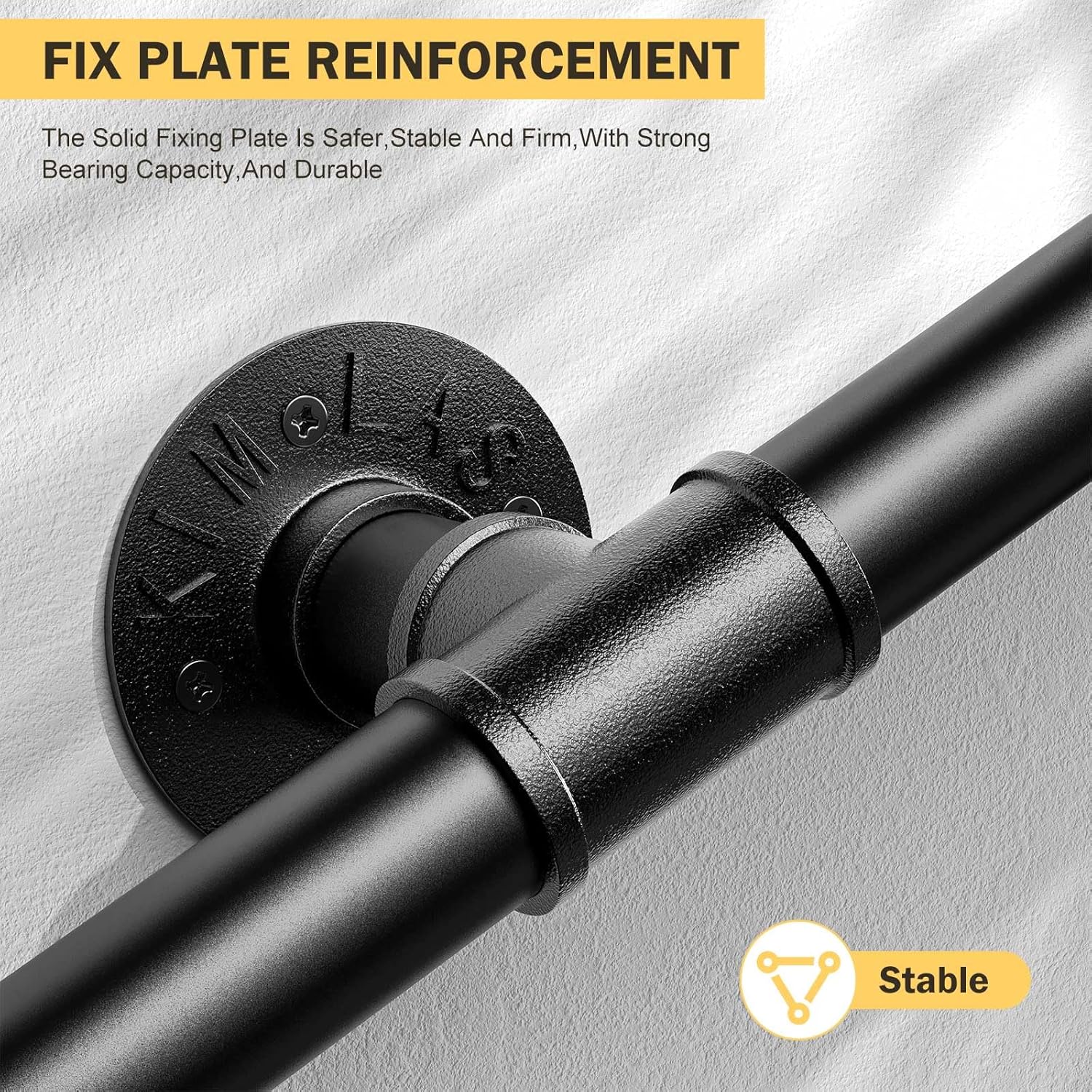 Aomdom Corrimano per Scale Nero 2,5M - immagine 3