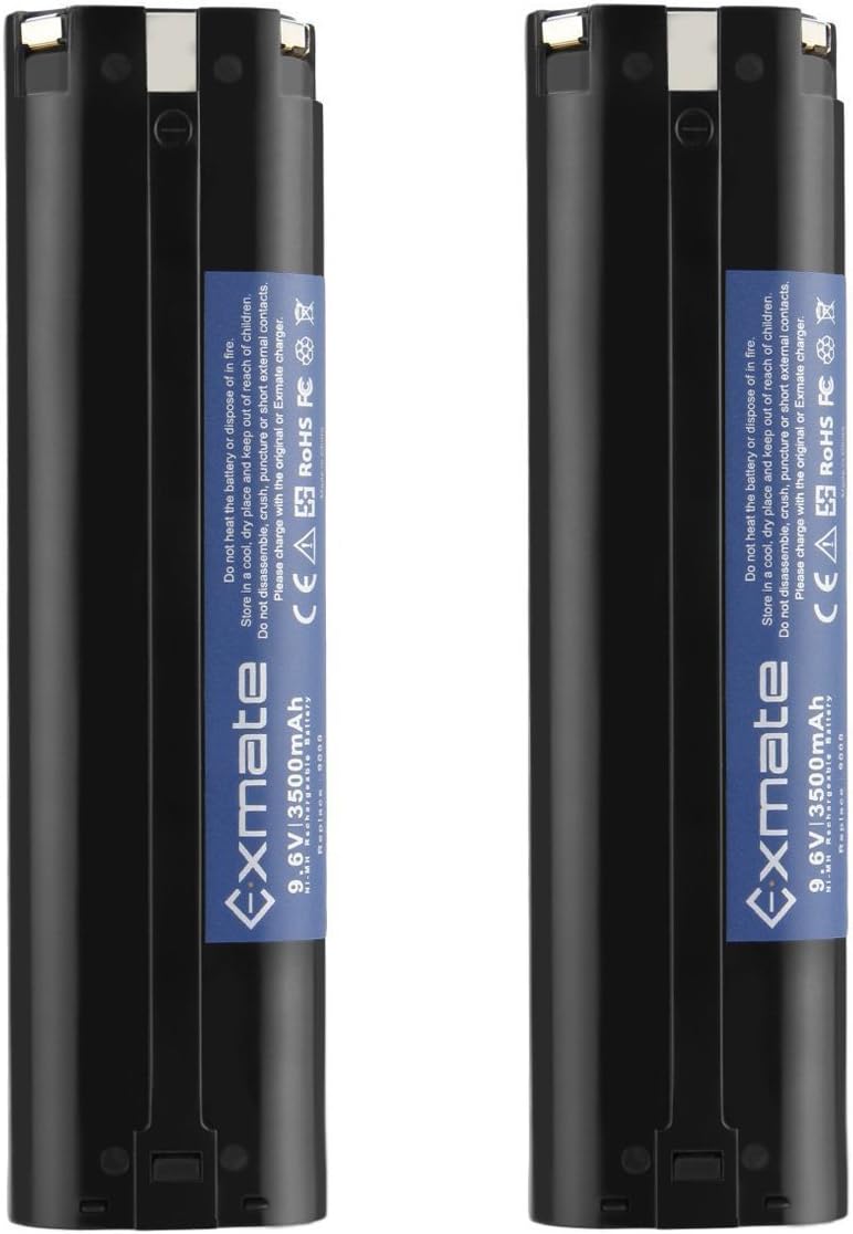 2x Exmate Batteria 9.6V 3.5Ah per Makita - immagine 1