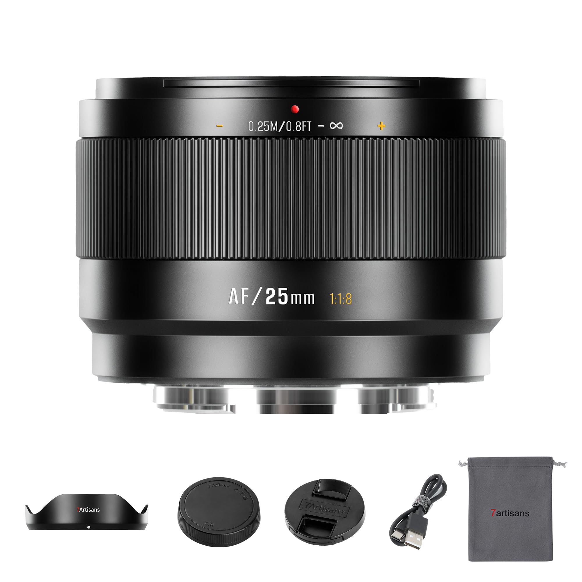 7artisans AF25mm F1.8 APS-C LITE per Fujifilm Fuji X