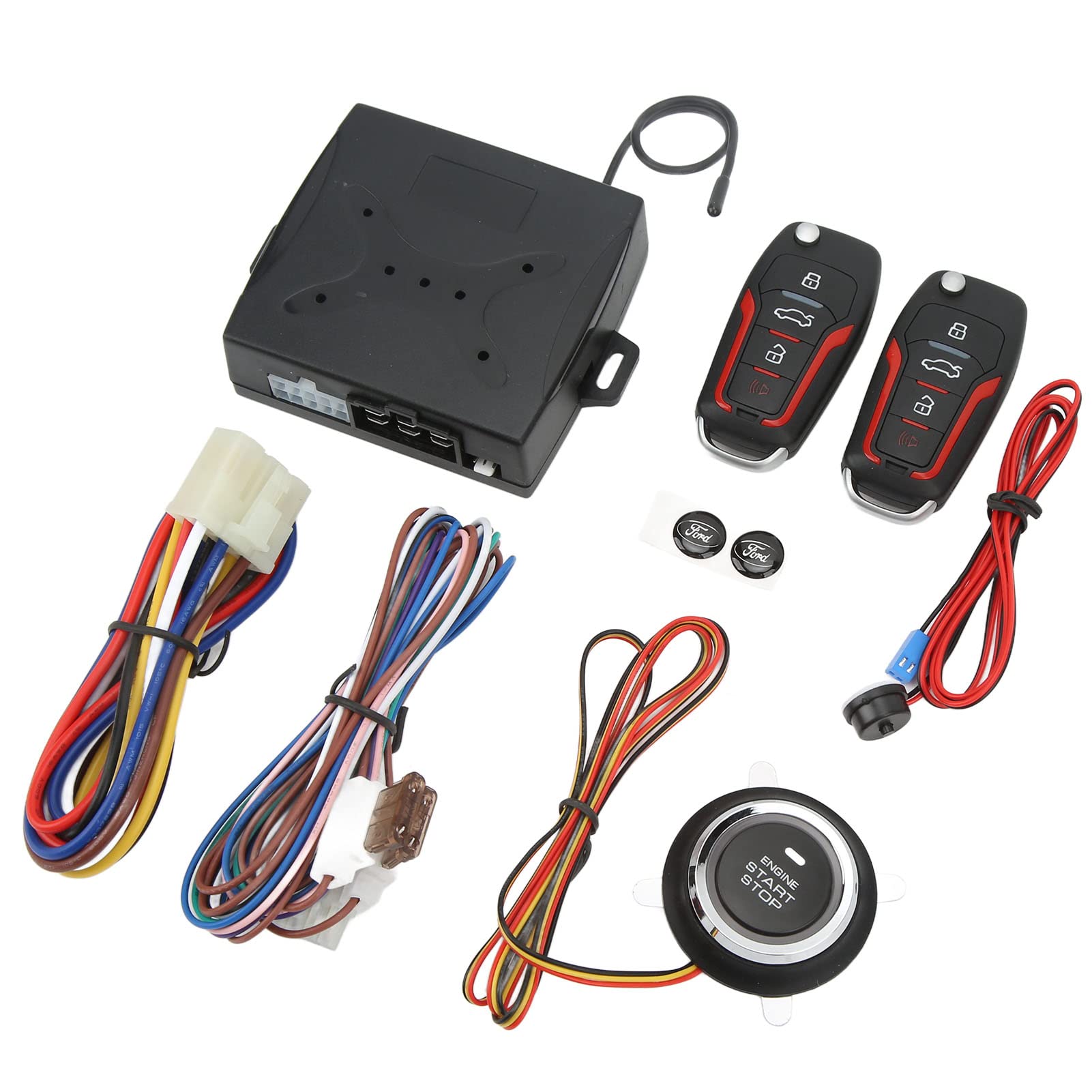 Kit Auto con Ingresso Senza Chiave e Antifurto 12V