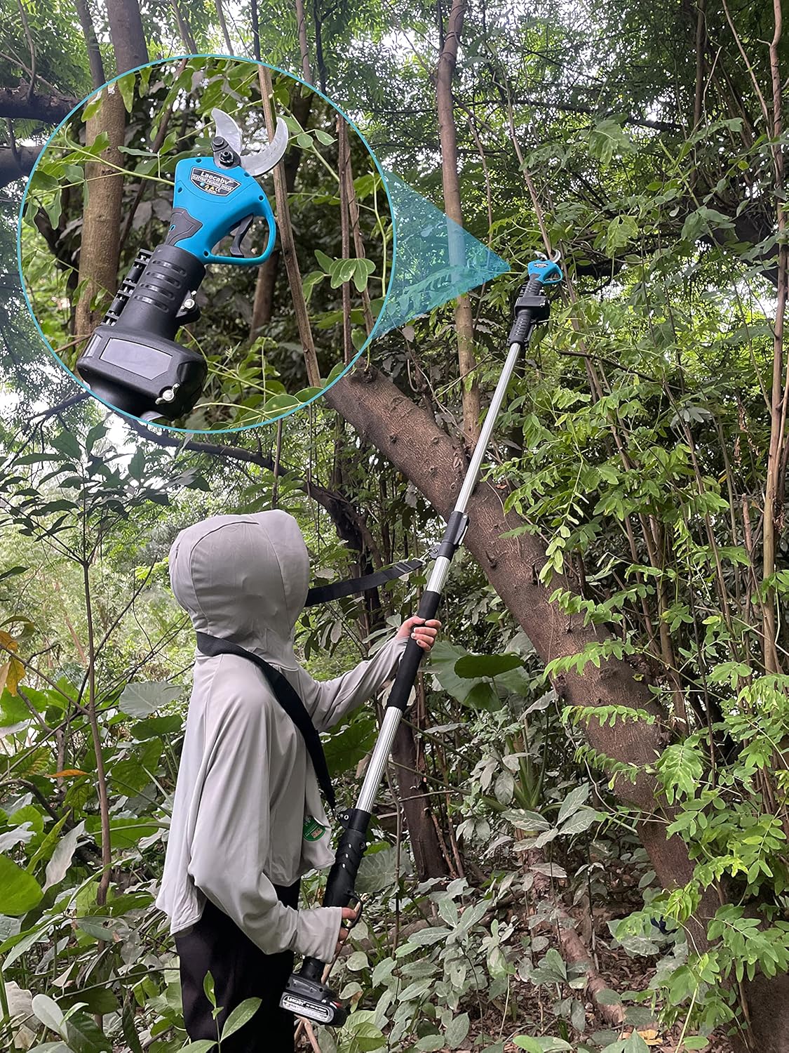 Laecabv Forbici Potatura Elettriche 40mm Professionali - immagine 6