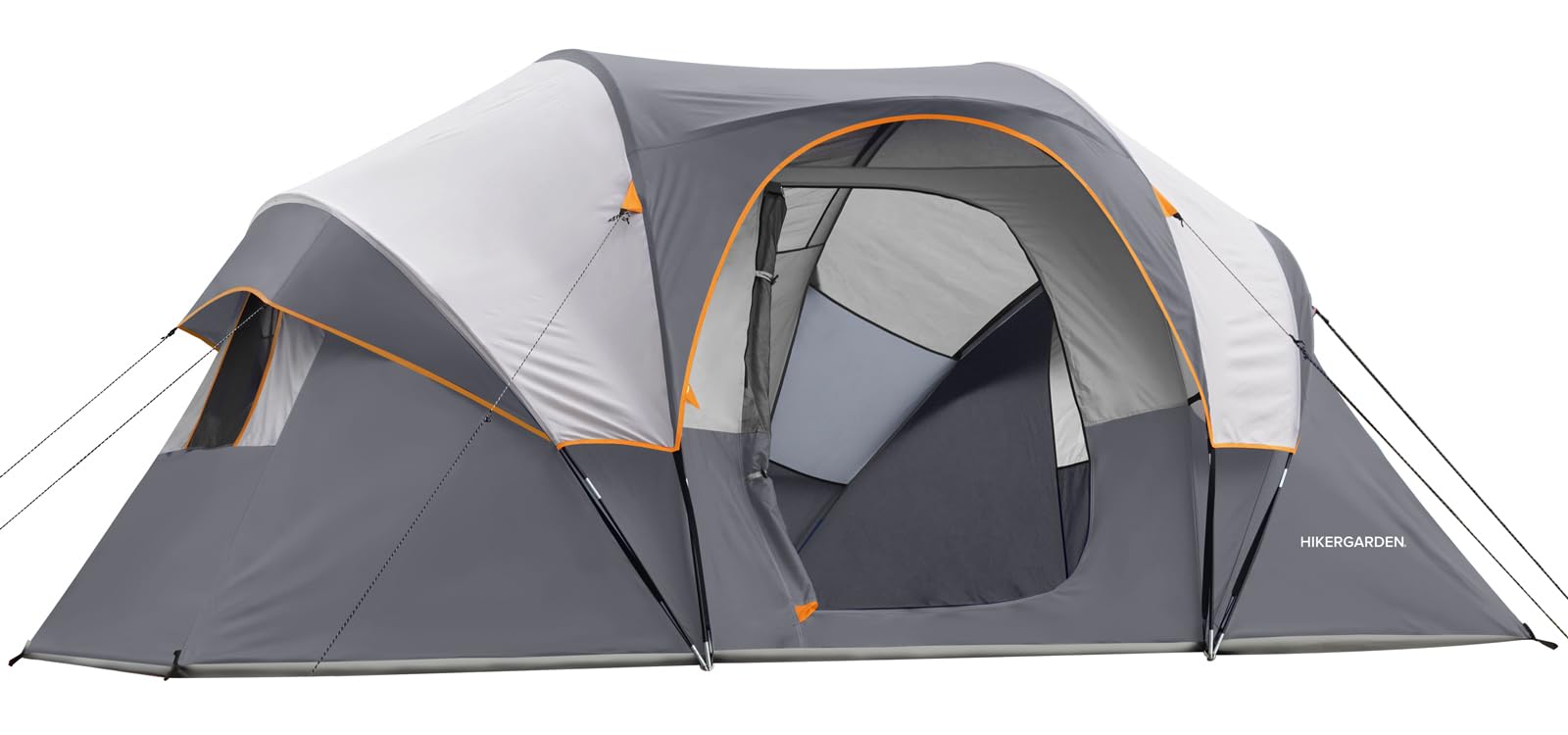 HIKERGARDEN Tenda da campeggio per 6/10 persone, portatile, facile da montare