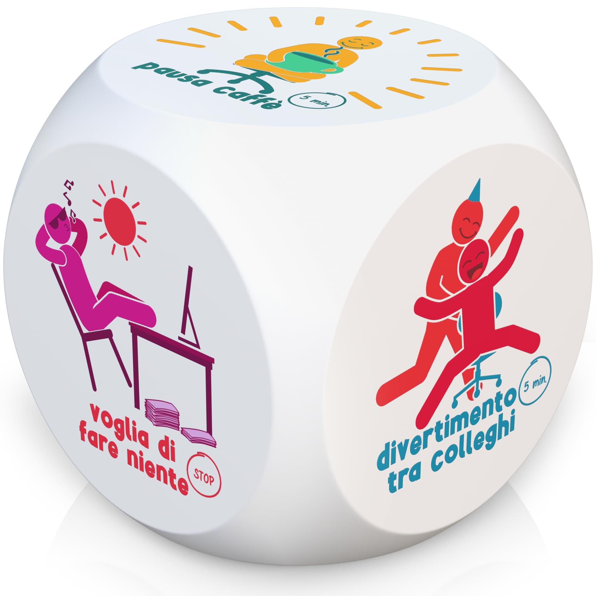 GLÜCKSGUT Cubo Antistress 6 Motivi