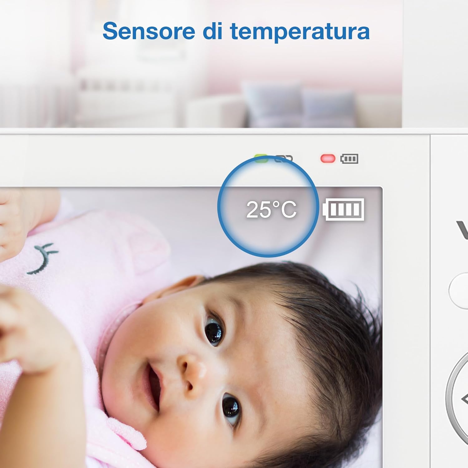 Vtech Baby Monitor Video VM7468-2 con 2 Telecamere - immagine 7