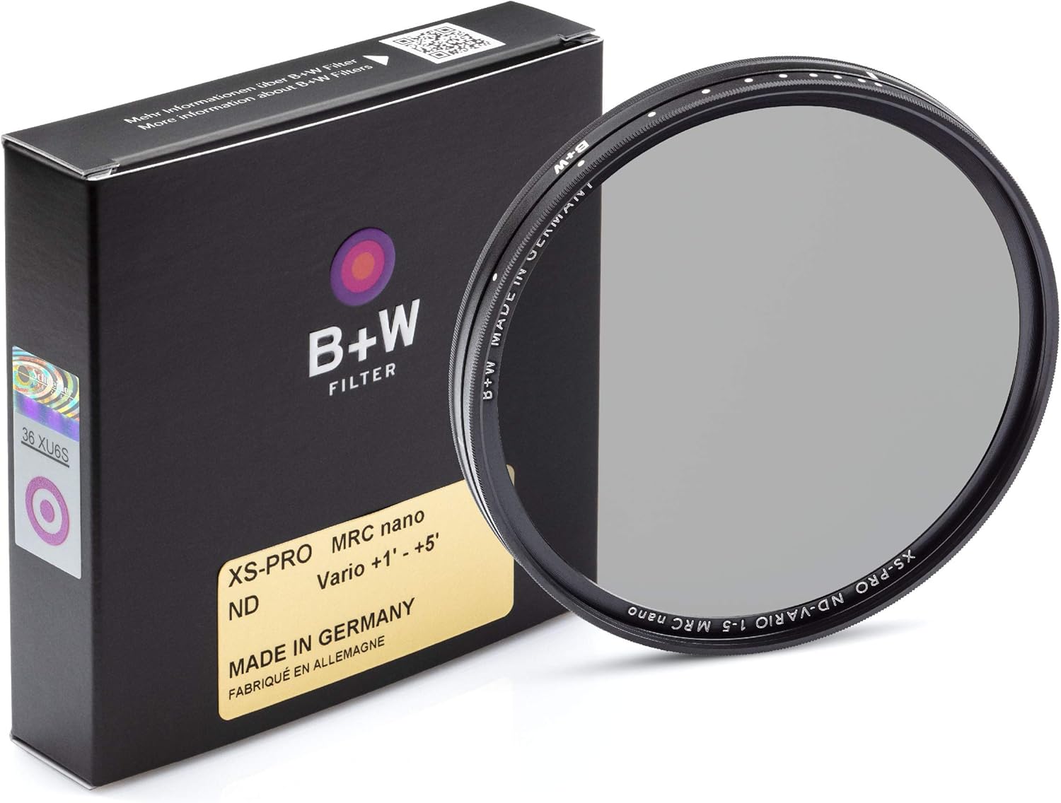 B+W 58MM XS-PRO VARIO ND MRC-NANO - immagine 1