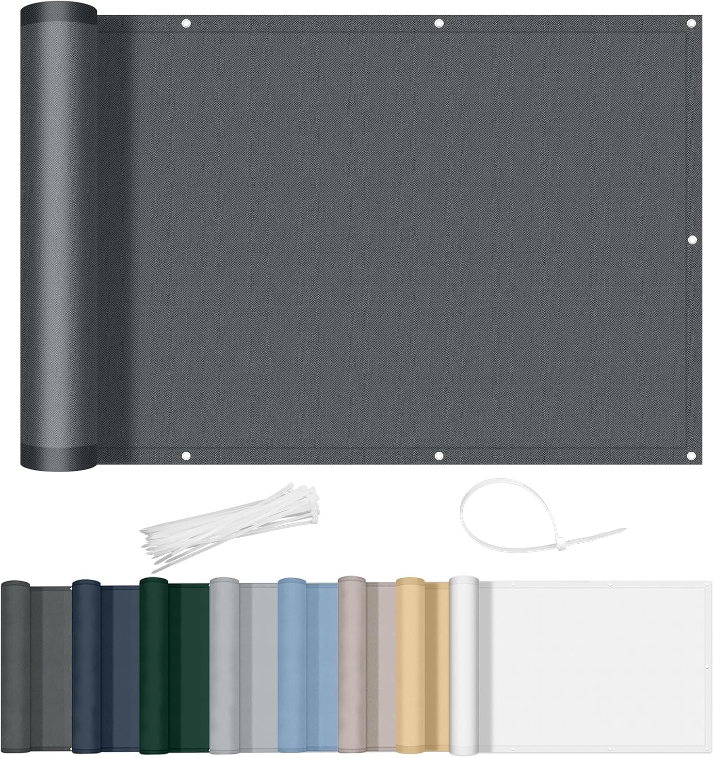 AXT SHADE Frangivisto Balcone 100x1000cm Antracite - immagine 1