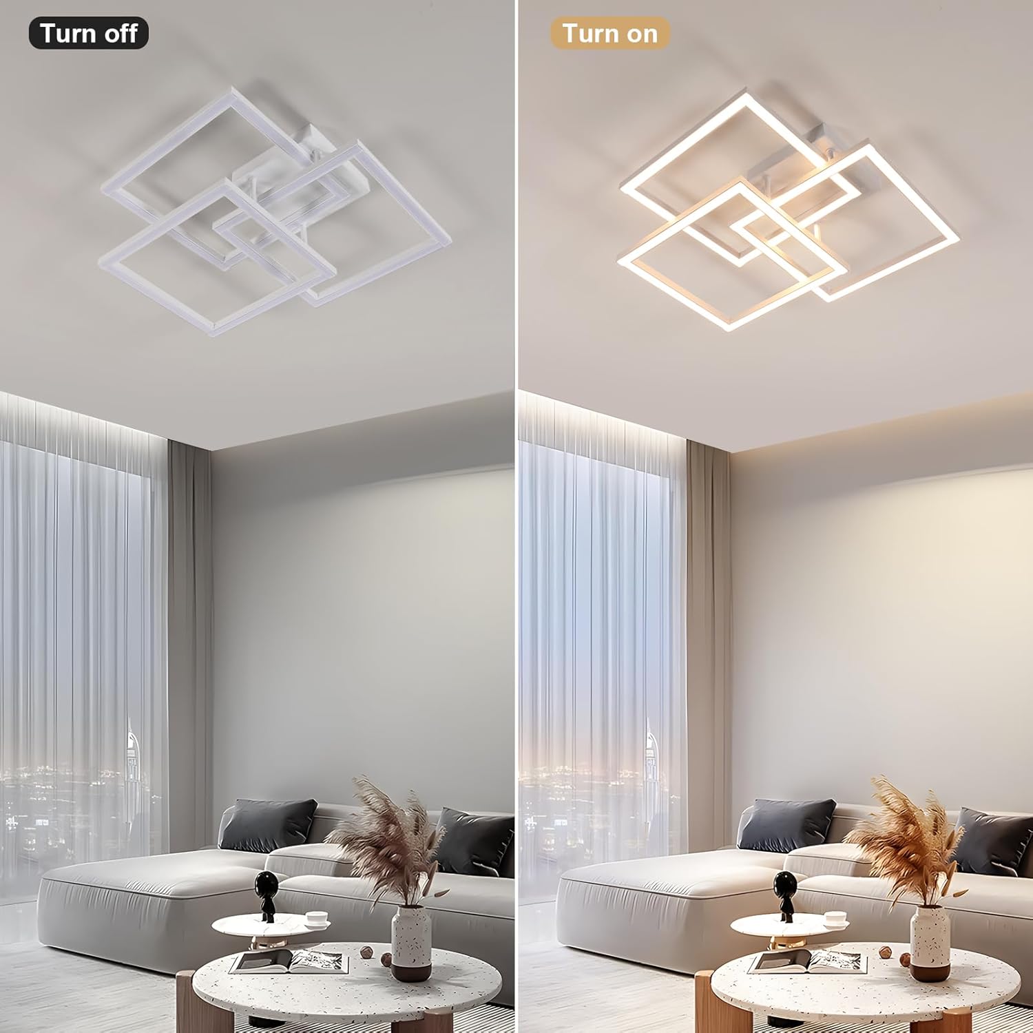 Delipop Plafoniera LED Soffitto Dimmerabile 40W - immagine 7