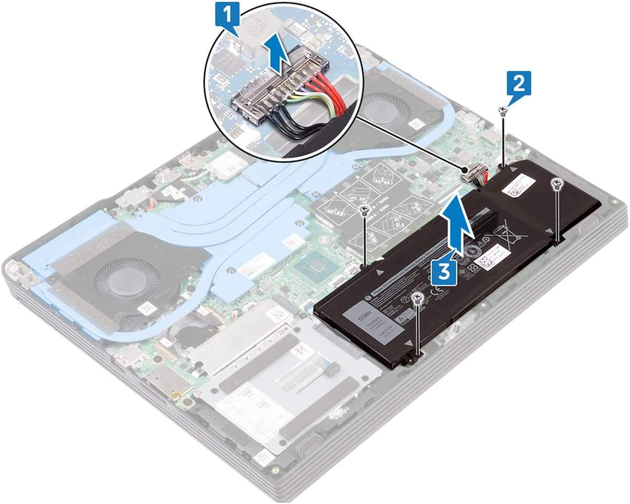 Askc 1F22N Batteria Laptop per Dell Alienware M15 M17 R1 - immagine 6