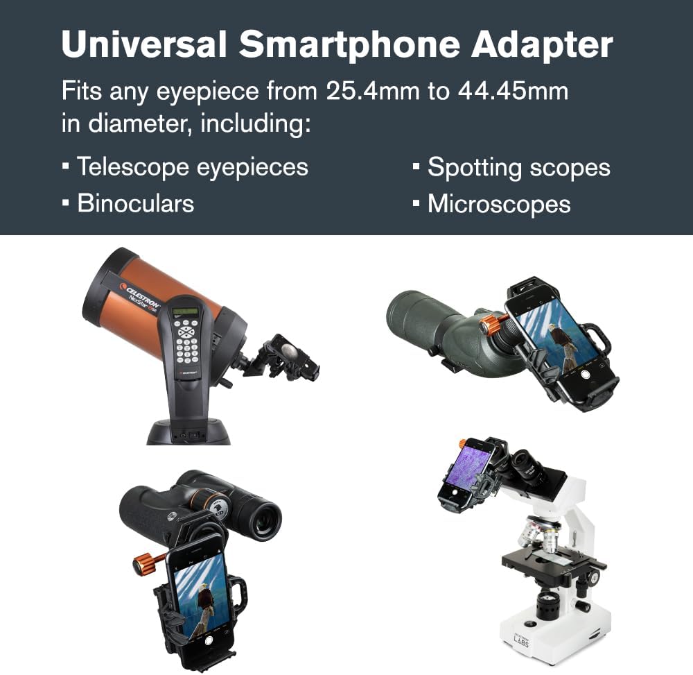 Celestron 81036 NexGO 2-Axis Adattatore Smartphone - immagine 2