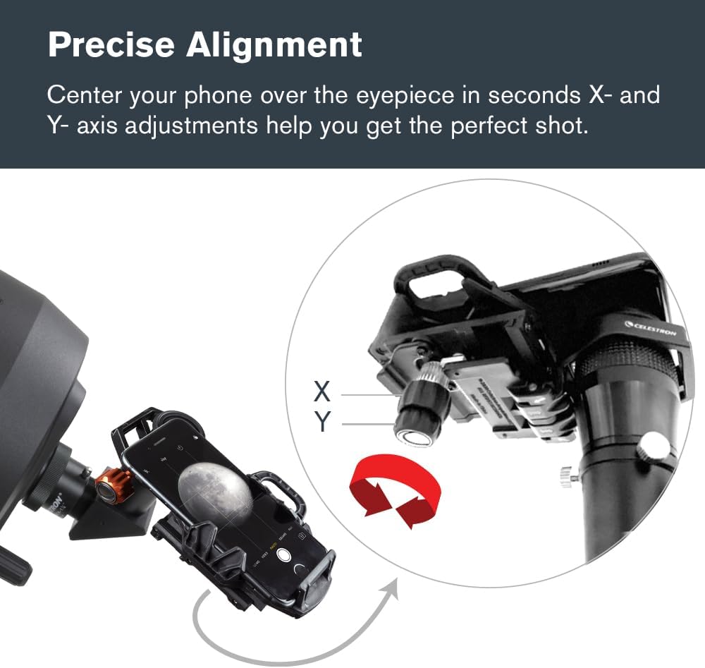 Celestron 81036 NexGO 2-Axis Adattatore Smartphone - immagine 5