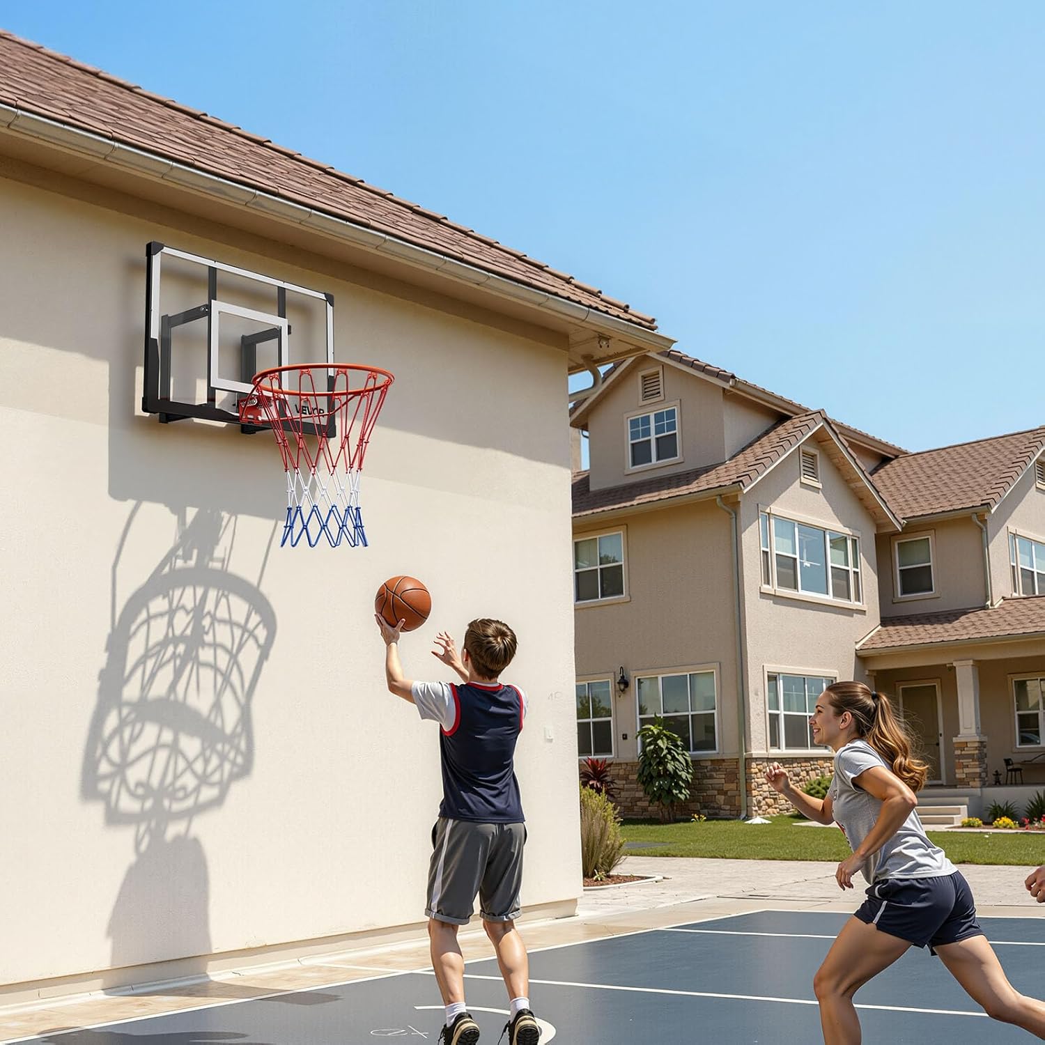 Vevor Canestro Basket Esterno/Interno con Tabellone PC - immagine 8