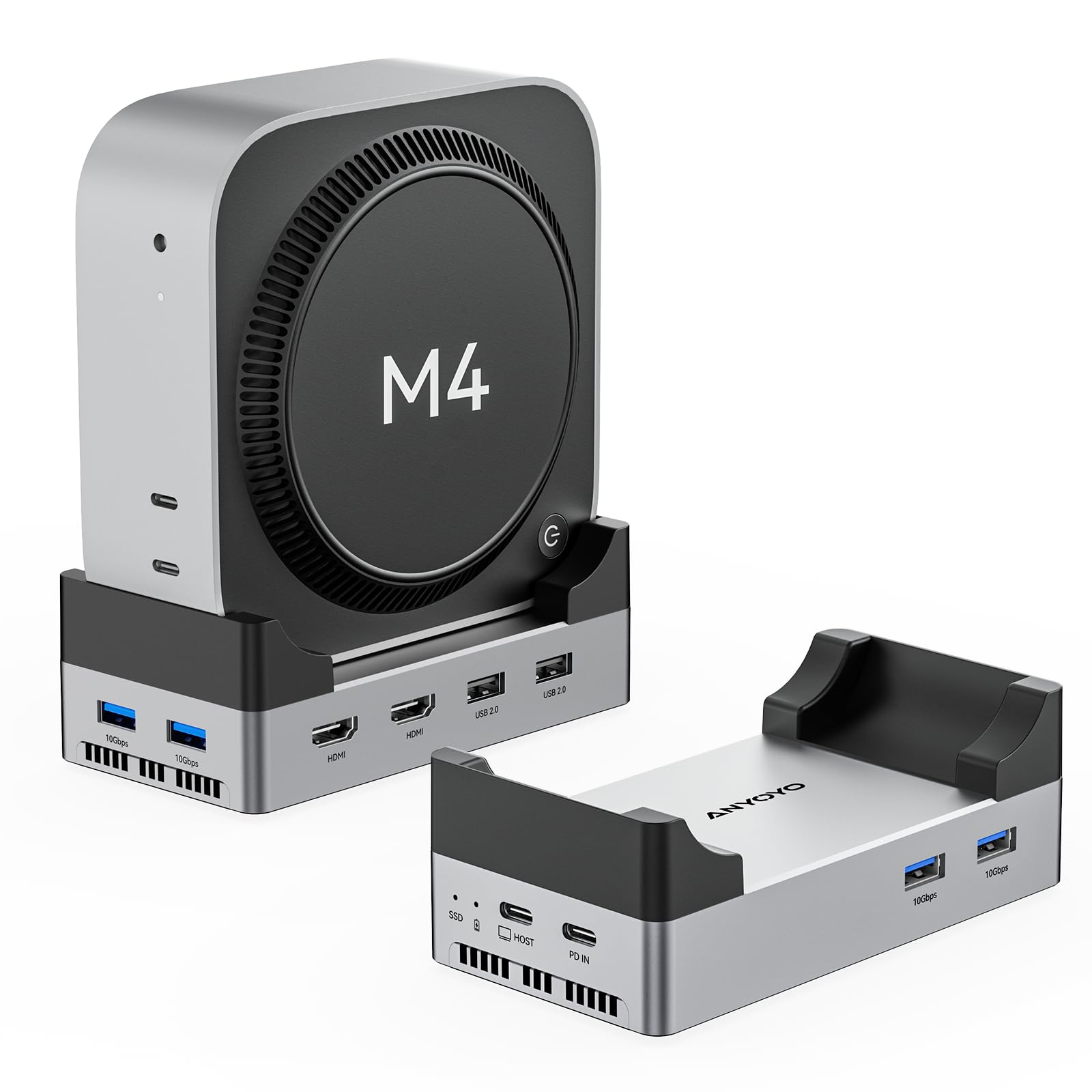 Anyoyo Docking Station 40Gbps per Mac mini/MacBook