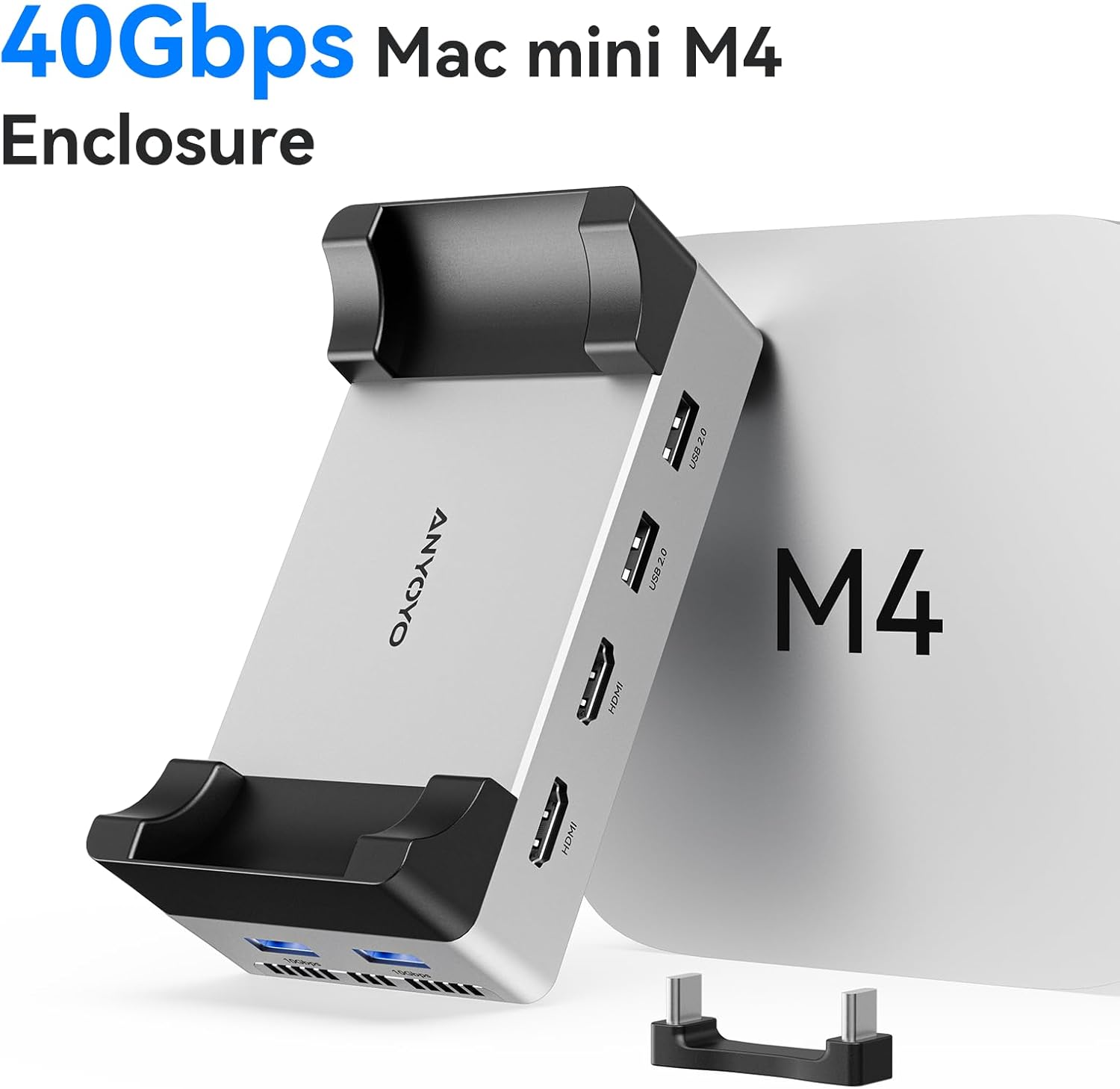 Anyoyo Docking Station 40Gbps per Mac mini/MacBook - immagine 2