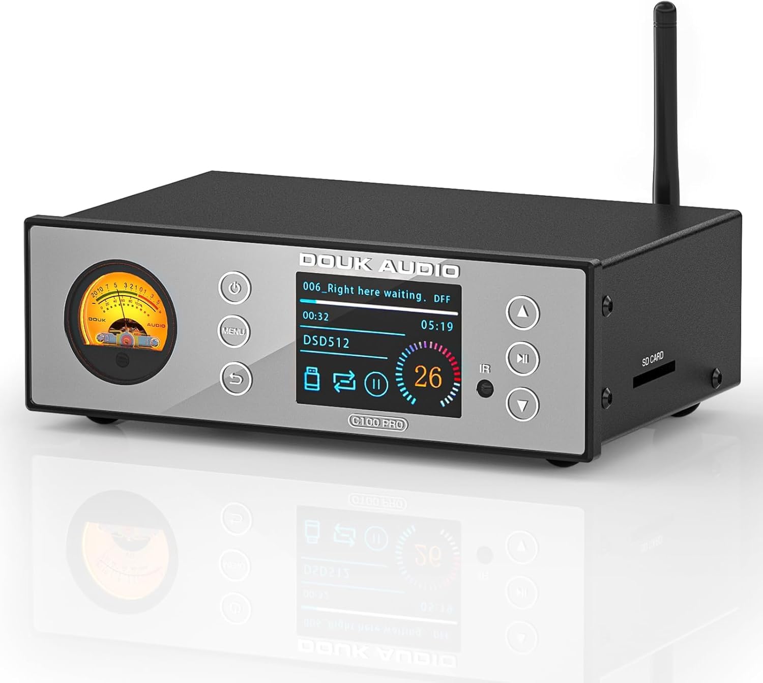 HiFi ES9038 DAC Music Streamer DSD512 (Douk Audio C100 PRO)
