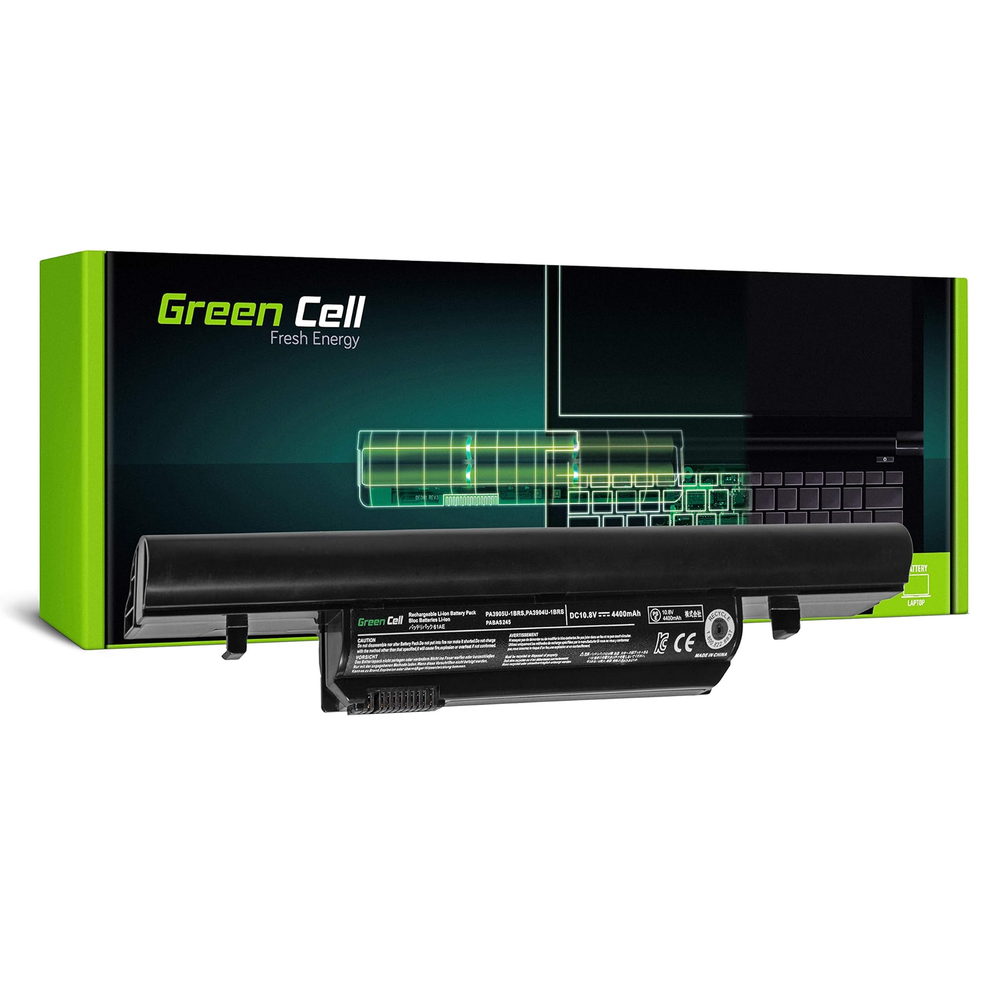 Batteria Green Cell PRO per Toshiba Satellite Pro R850