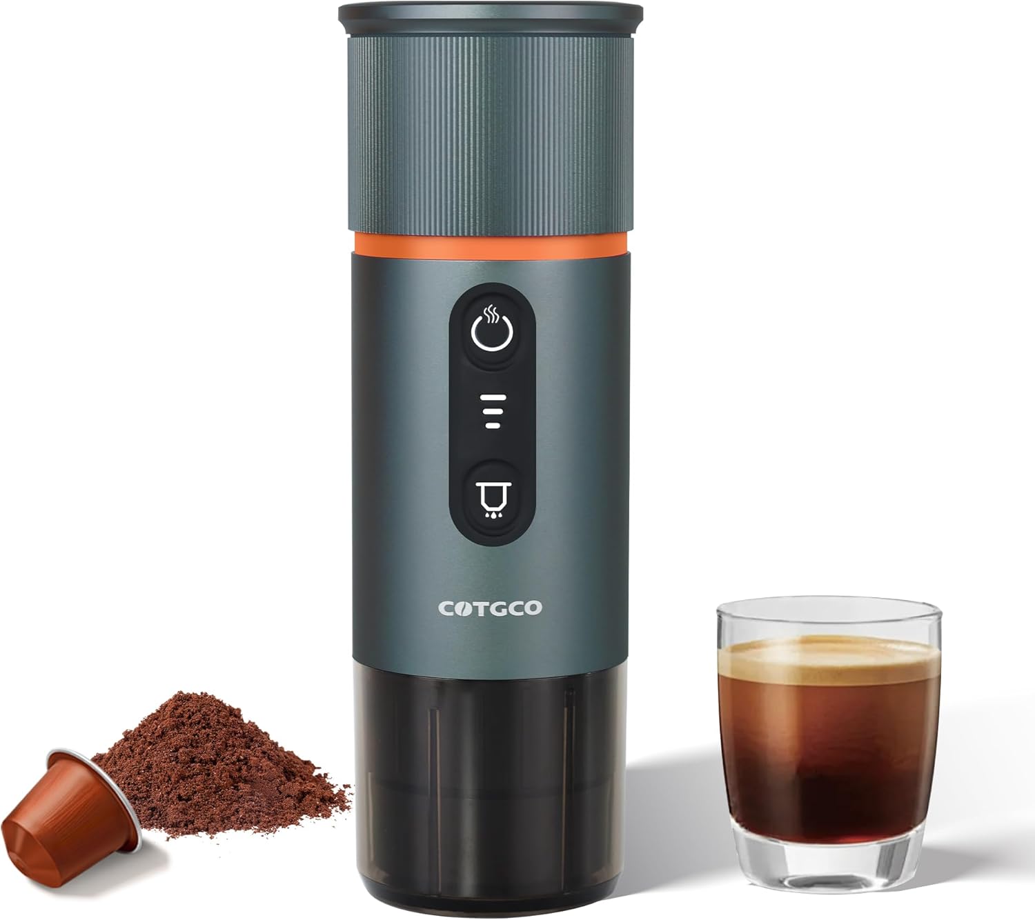 Cotgco Macchina Caffè Espresso Portatile a Batteria