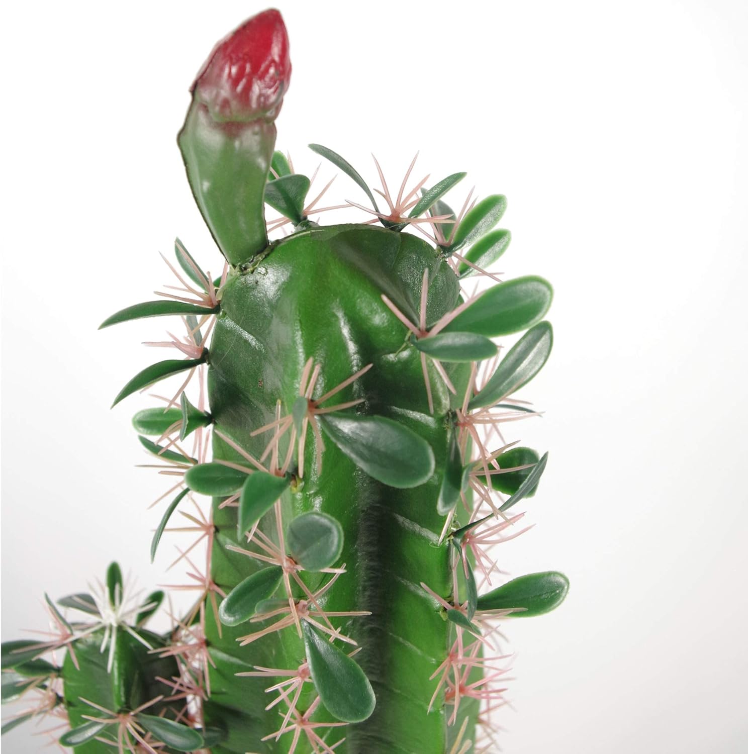 Leaf Design UK - Cactus artificiale in vaso nero, 110 cm - immagine 3