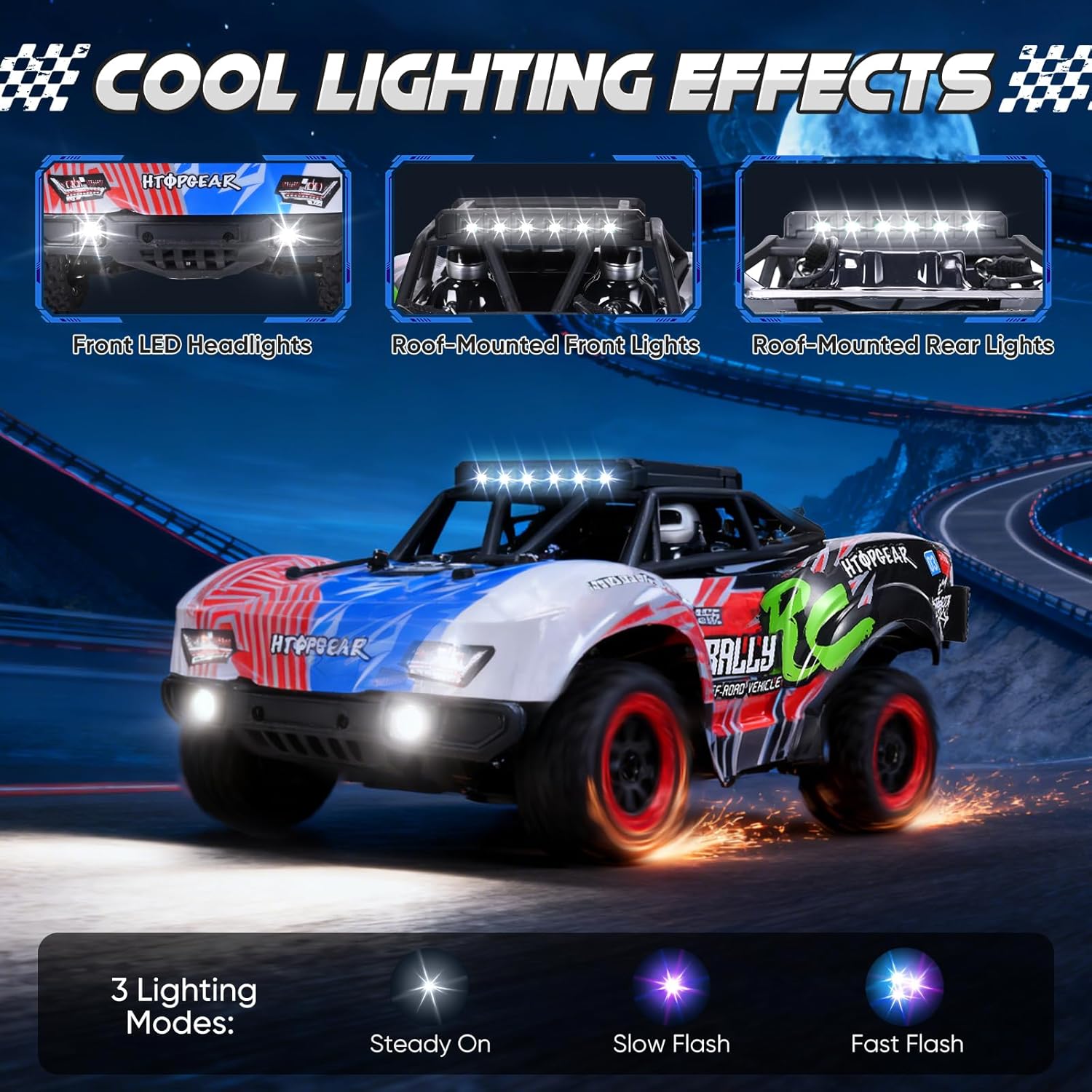 Auto Telecomandata RC Off-Road Crawler 2.4Ghz - immagine 5