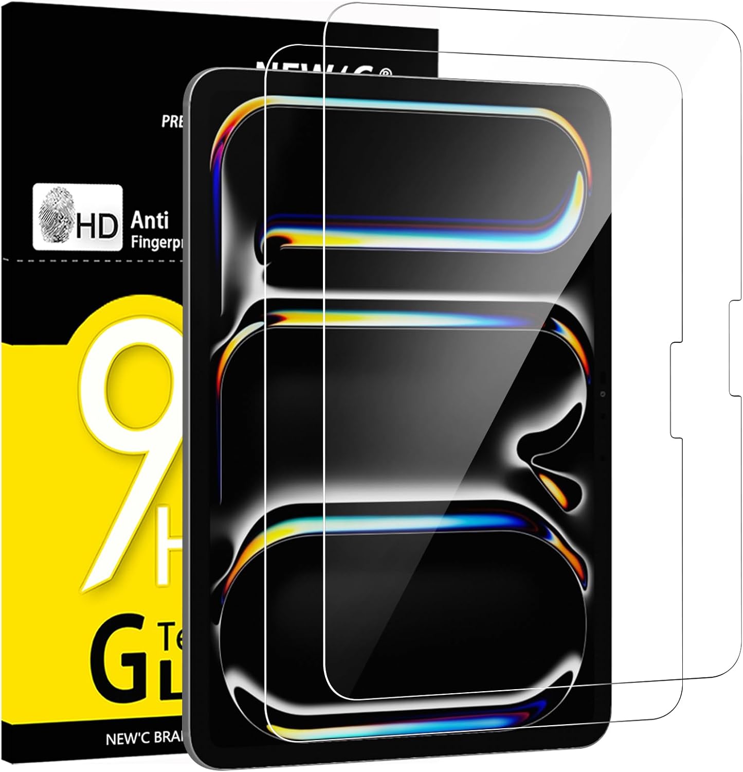 New'c Pellicola Protettiva per iPad Pro 11" M4 (2024), 2 Pezzi - immagine 1