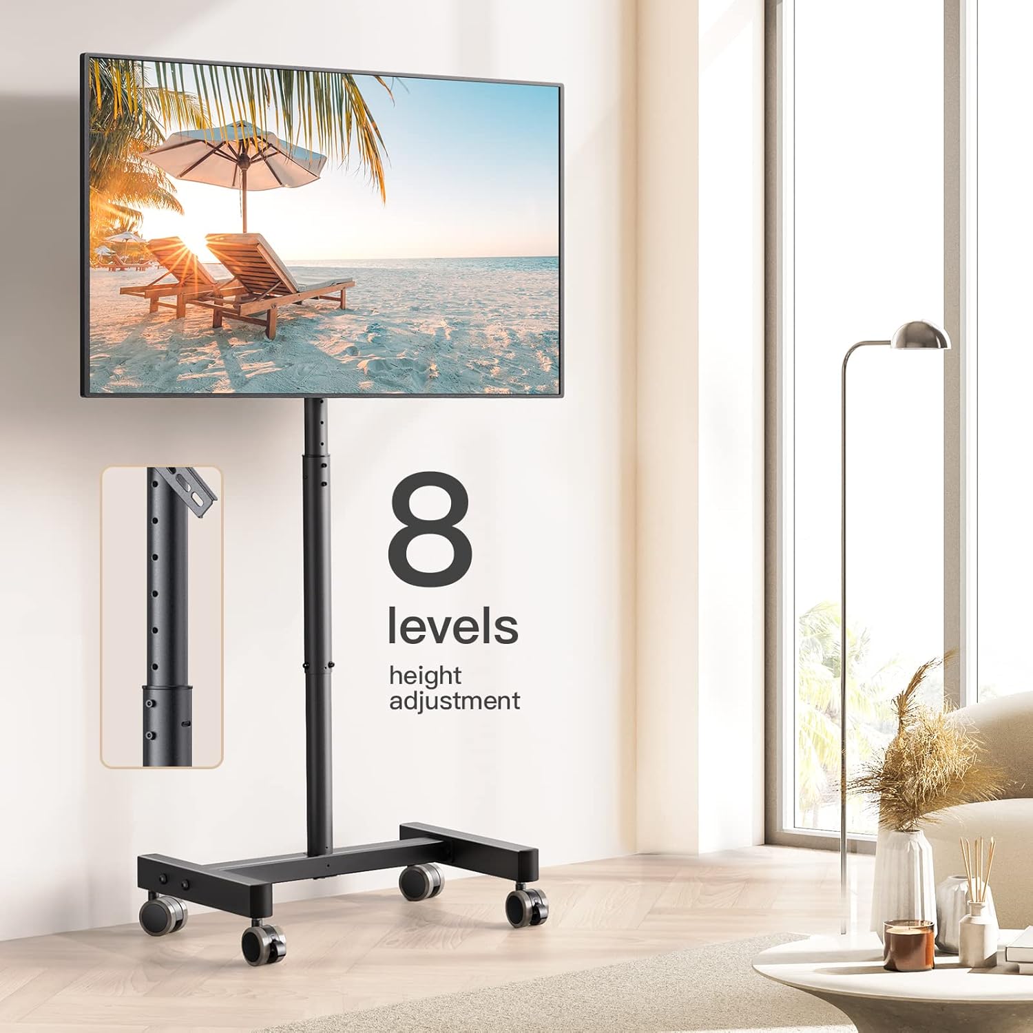 Perlegear Supporto TV da Pavimento 13-43 pollici, 20kg - immagine 2