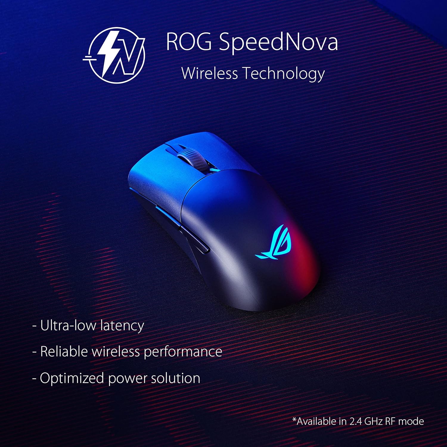 Asus ROG Keris Wireless Aimpoint - Mouse Gaming 36000 dpi, Nero - immagine 3