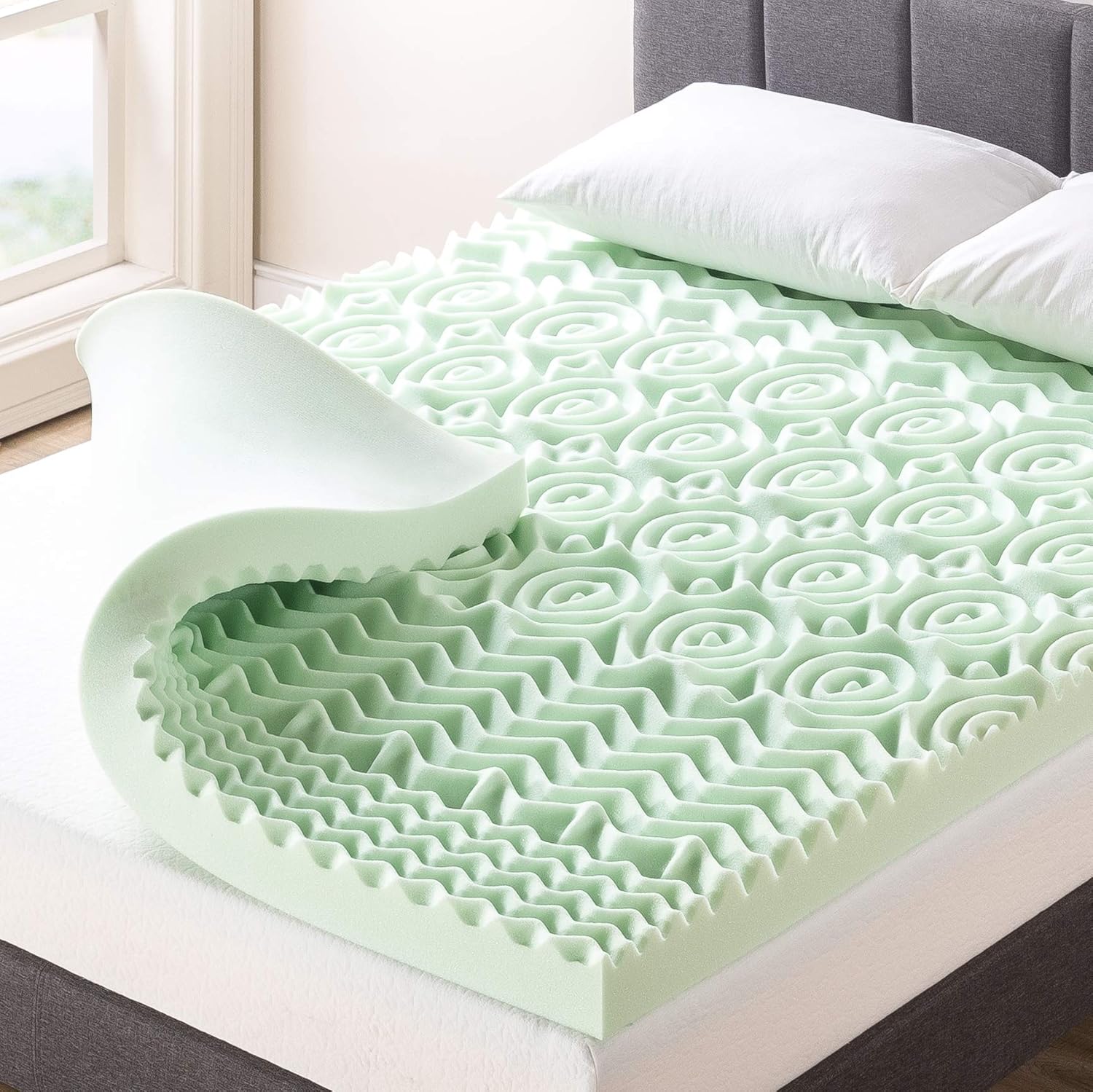 Miglior prezzo Materasso Topper Memory Foam 4 Pollici