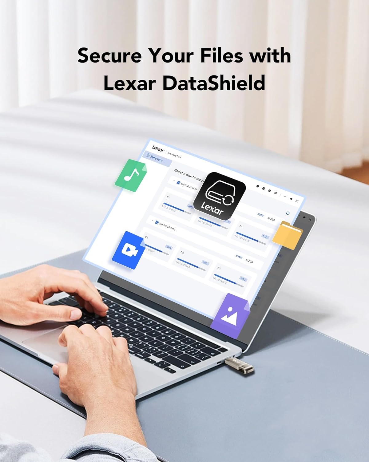 Lexar D40E 256 GB Dual Drive USB 3.2 Gen 1 Type-C - immagine 6