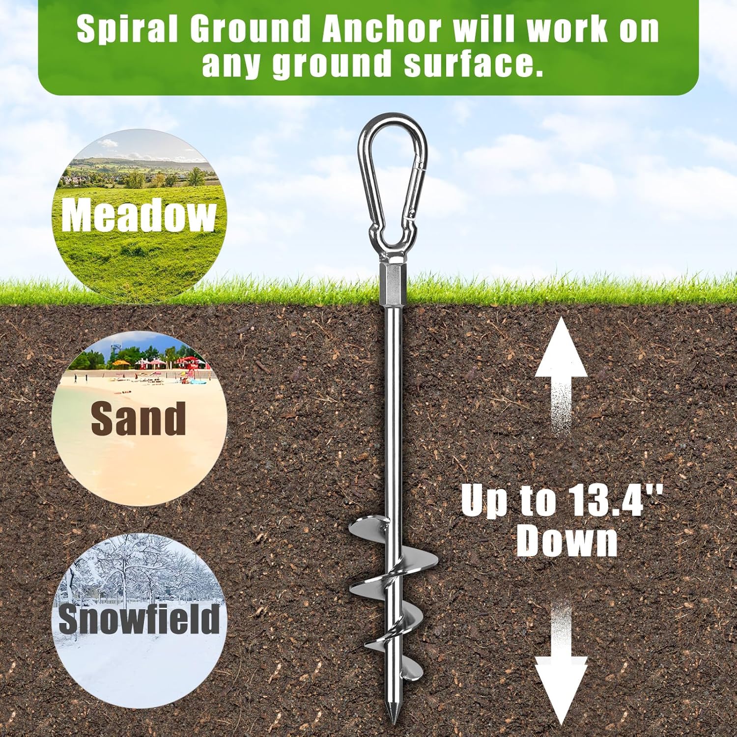 SELEWARE Picchetti per Tenda - immagine 5