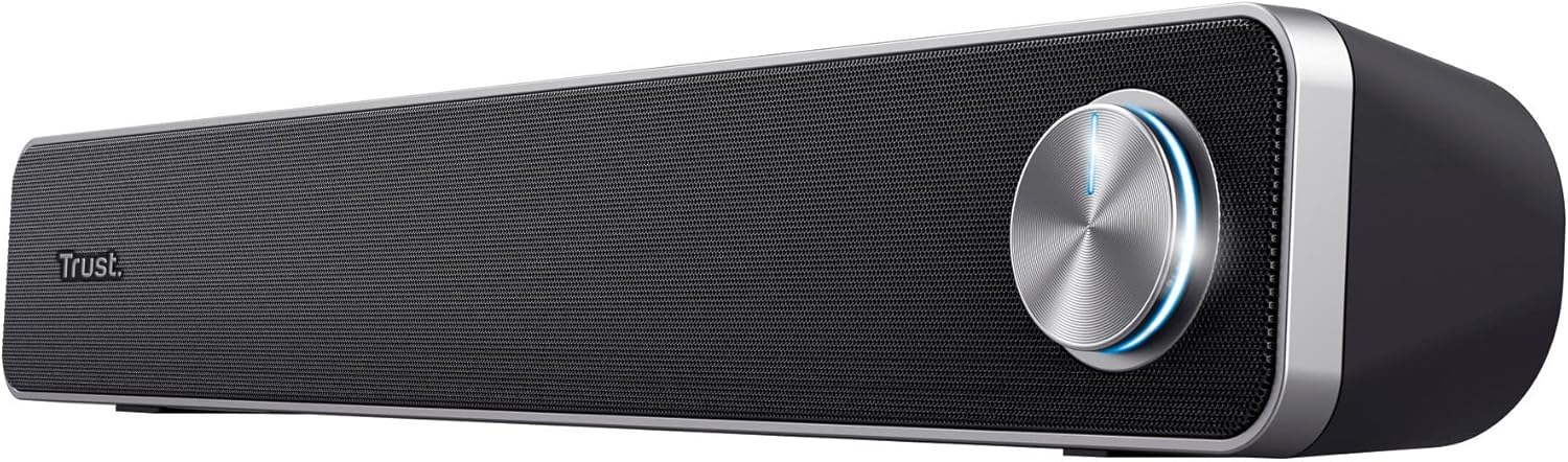 Trust Arys Soundbar PC 12W, Nero - immagine 1