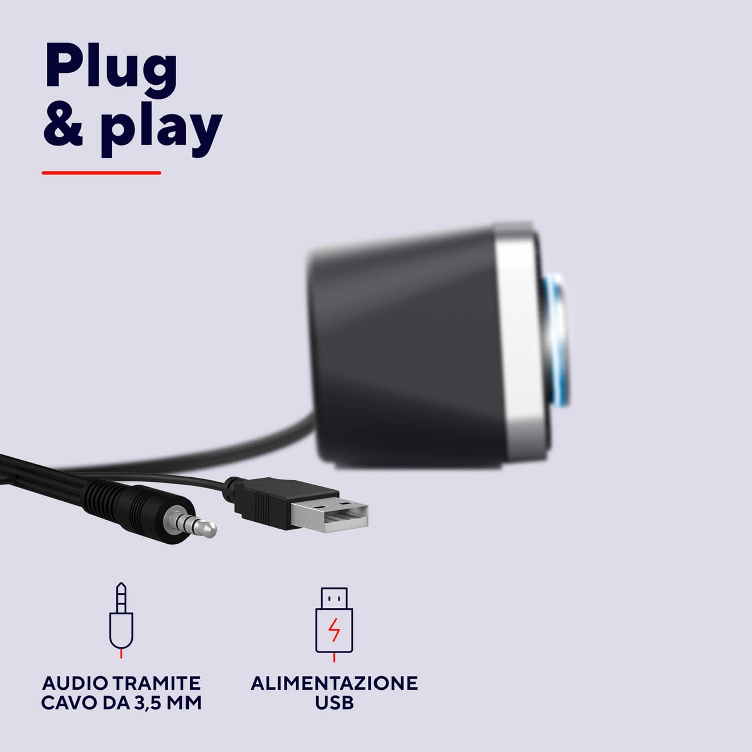 Trust Arys Soundbar PC 12W, Nero - immagine 5