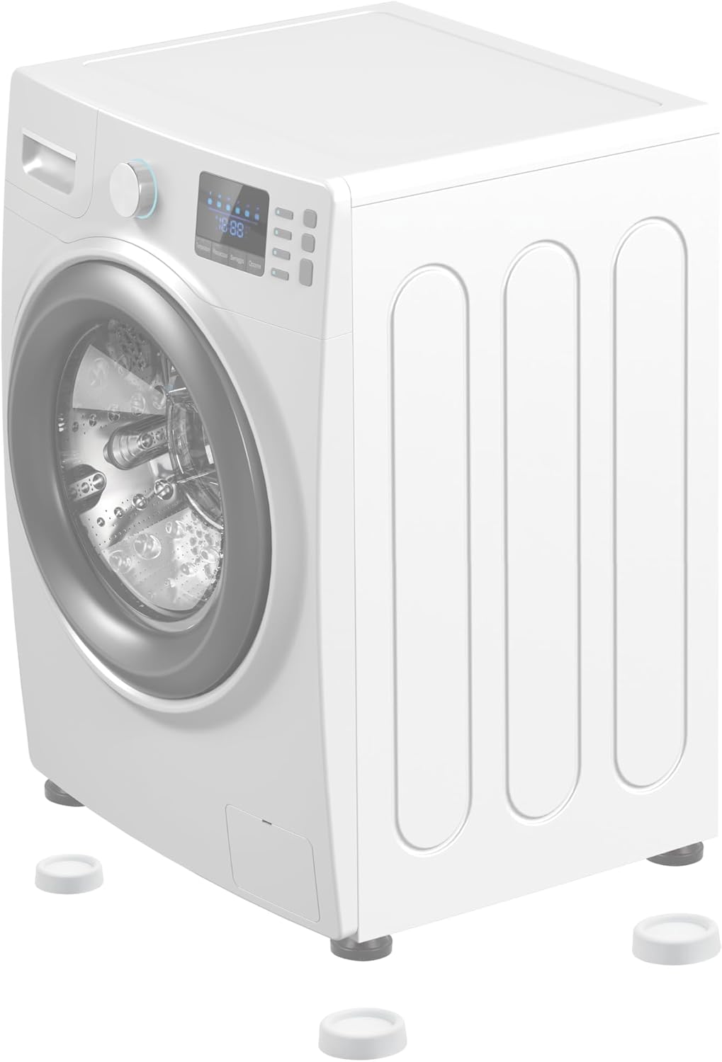 Meliconi Set Supporti Antivibrazione per Lavatrici - immagine 2