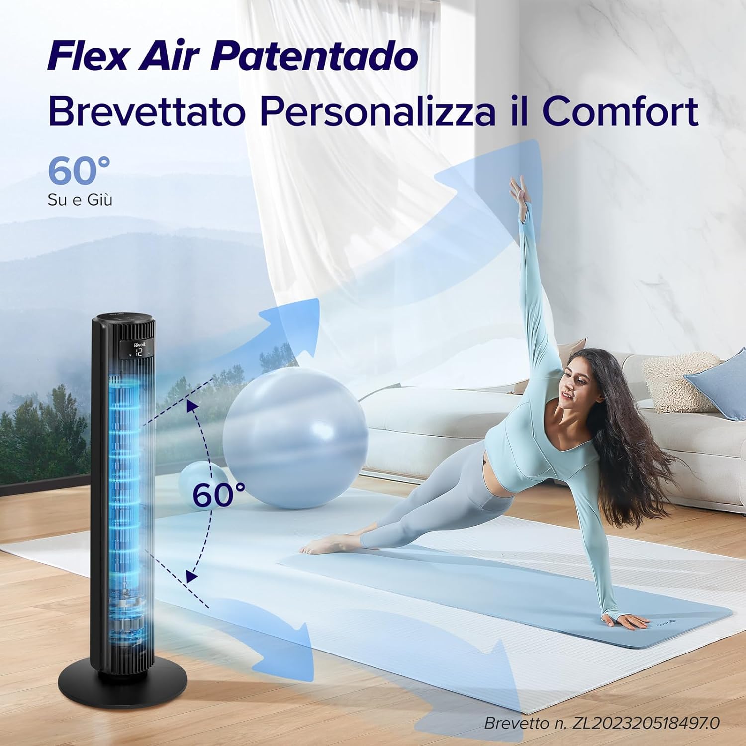 Levoit Ventilatore a Torre 108cm Silenzioso e Intelligente - immagine 5