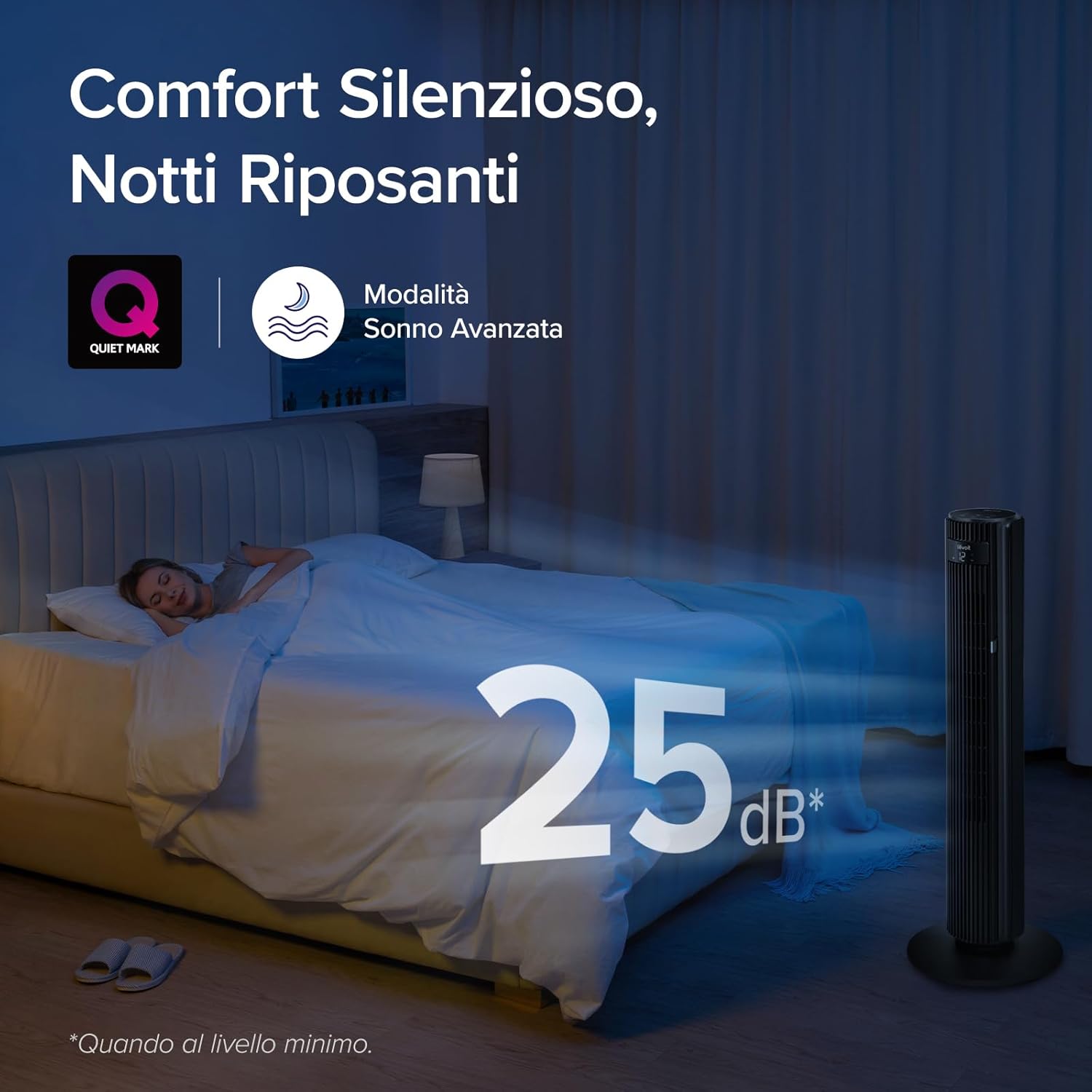 Levoit Ventilatore a Torre 108cm Silenzioso e Intelligente - immagine 6