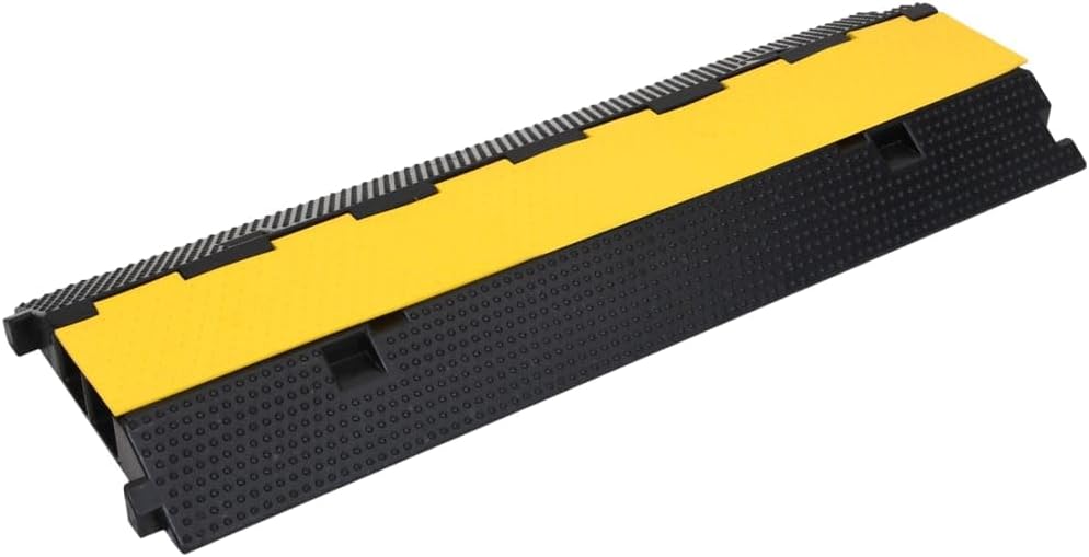 Vidaxl 2 Rampe Protezione Cavo 2 Canali 100cm - immagine 2