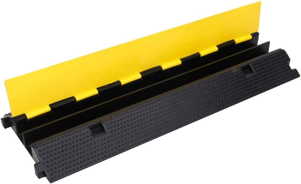 Vidaxl 2 Rampe Protezione Cavo 2 Canali 100cm - immagine 5